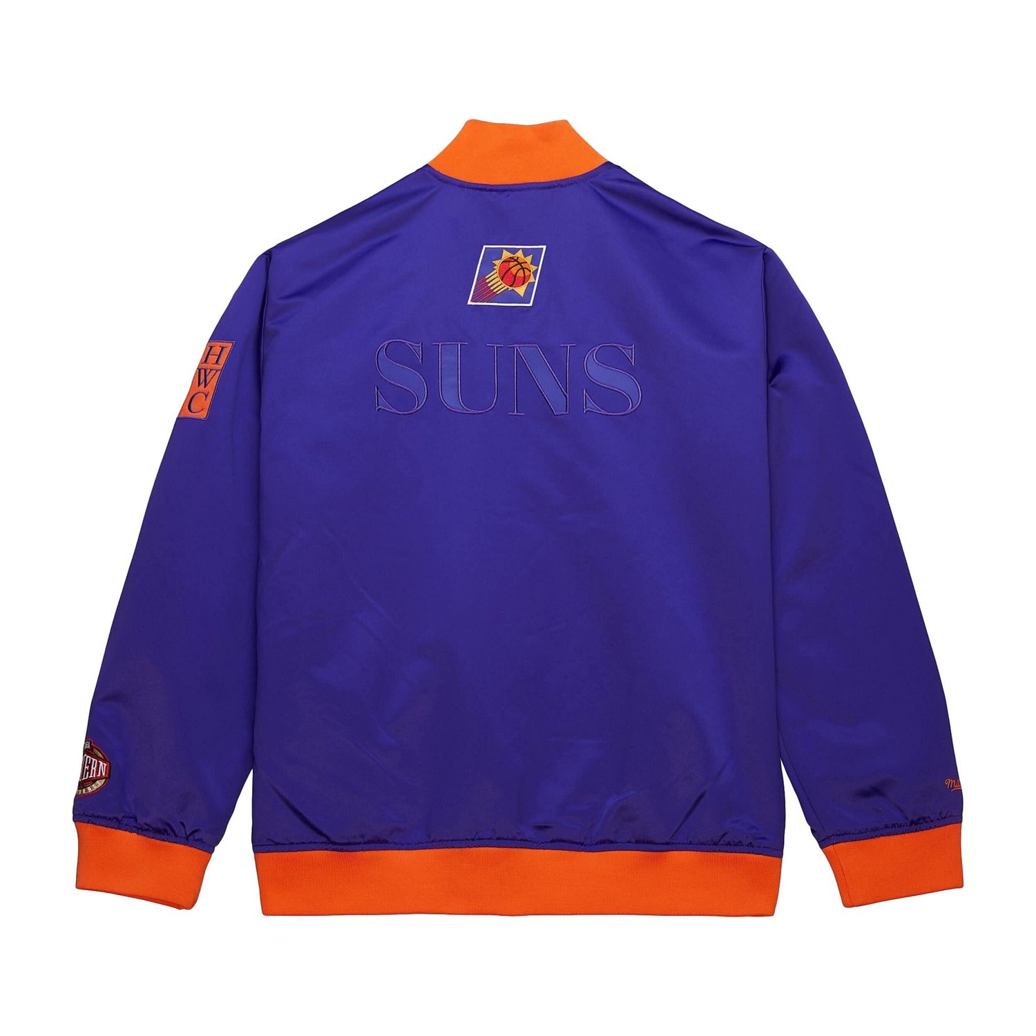 Mitchell  Ness Phoenix Suns Hardwood Classics Team OG 30 Lightweight Satin Full-Snap Jacket - view number 3