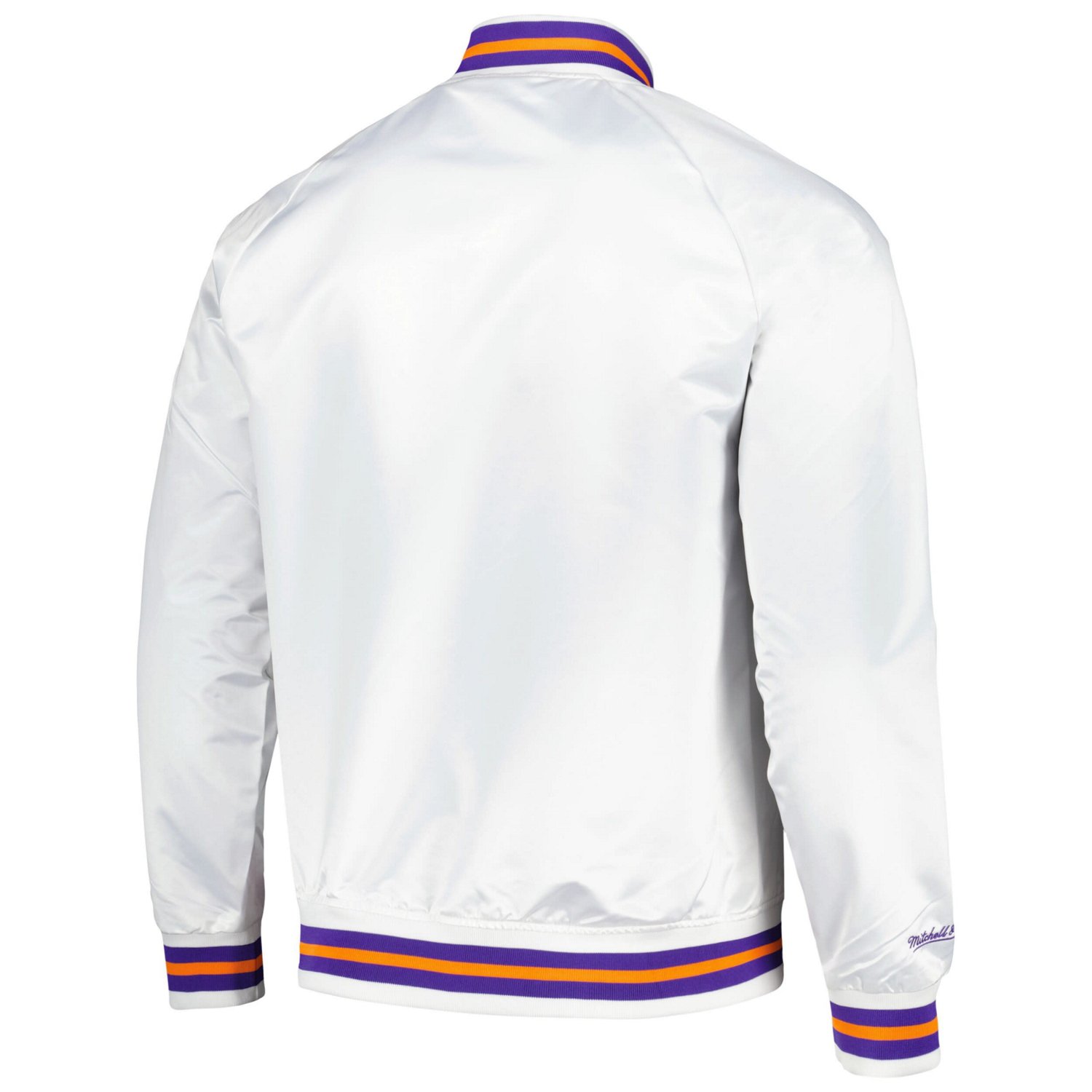 Mitchell  Ness Phoenix Suns Hardwood Classics Throwback Wordmark Raglan Full-Snap Jacket
