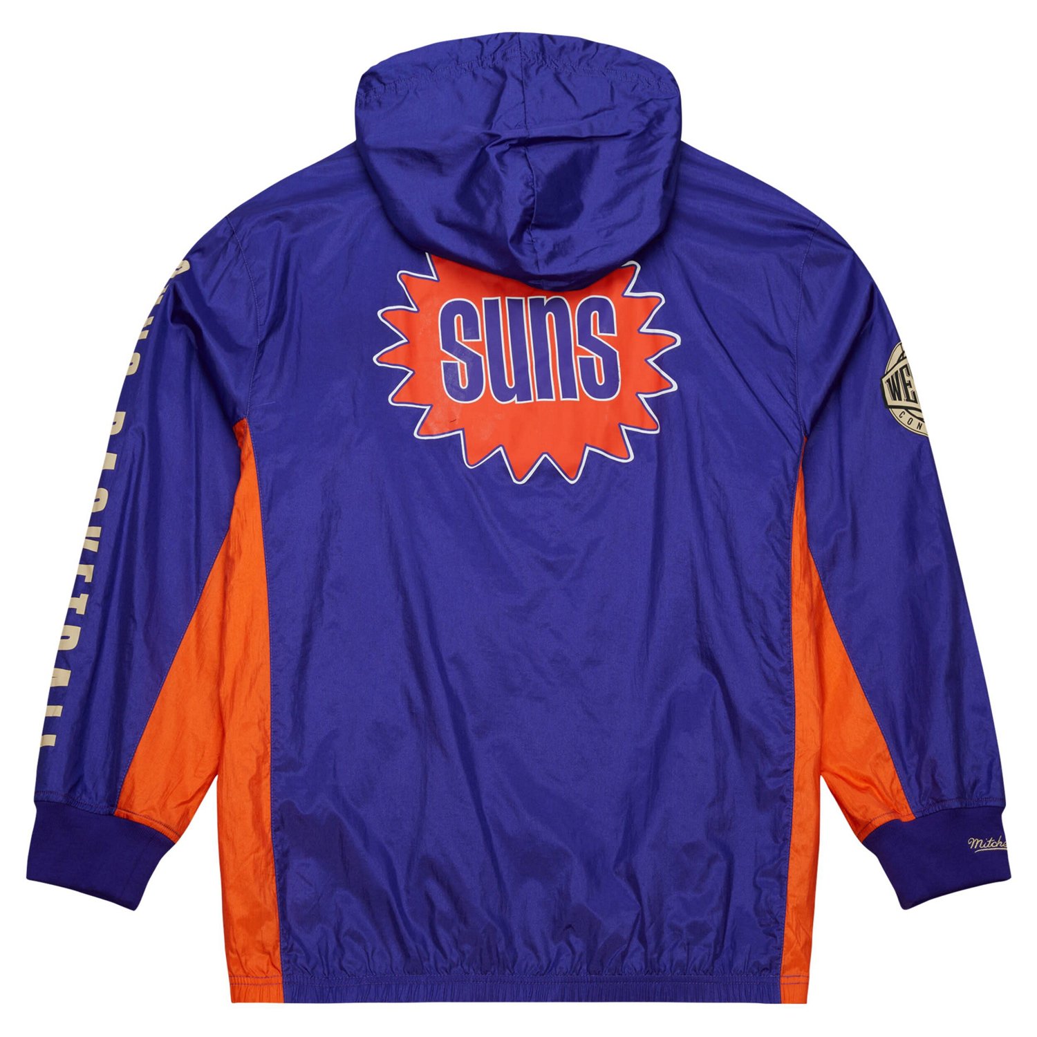 Mitchell  Ness Phoenix Suns Team OG 20 Vintage Logo Anorak Windbreaker Quarter-Zip Jacket - view number 3