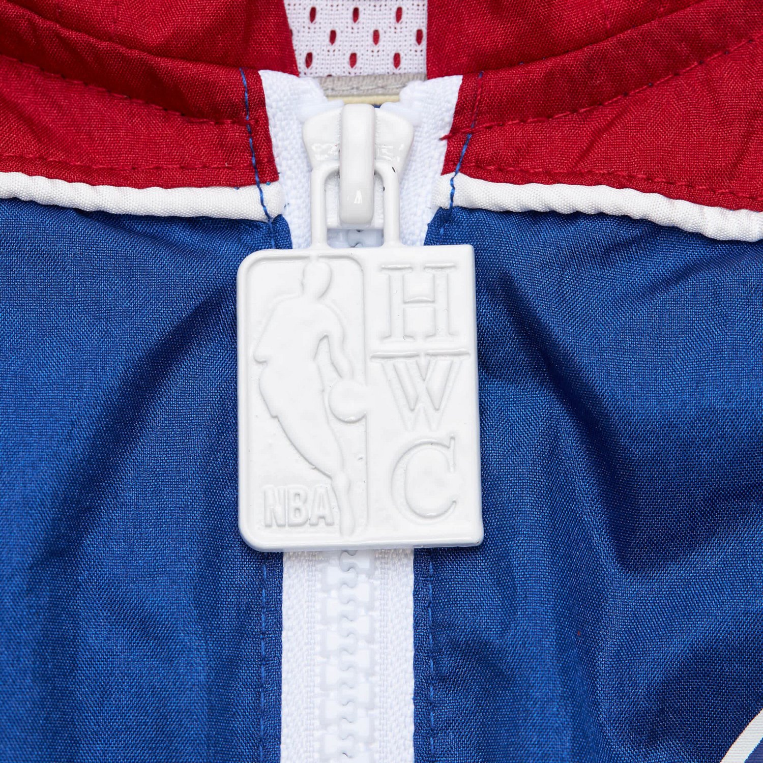 Mitchell  Ness Red Philadelphia 76ers Hardwood Classics Big Shot Premium Full-Zip Windbreaker Jacket                             - view number 4