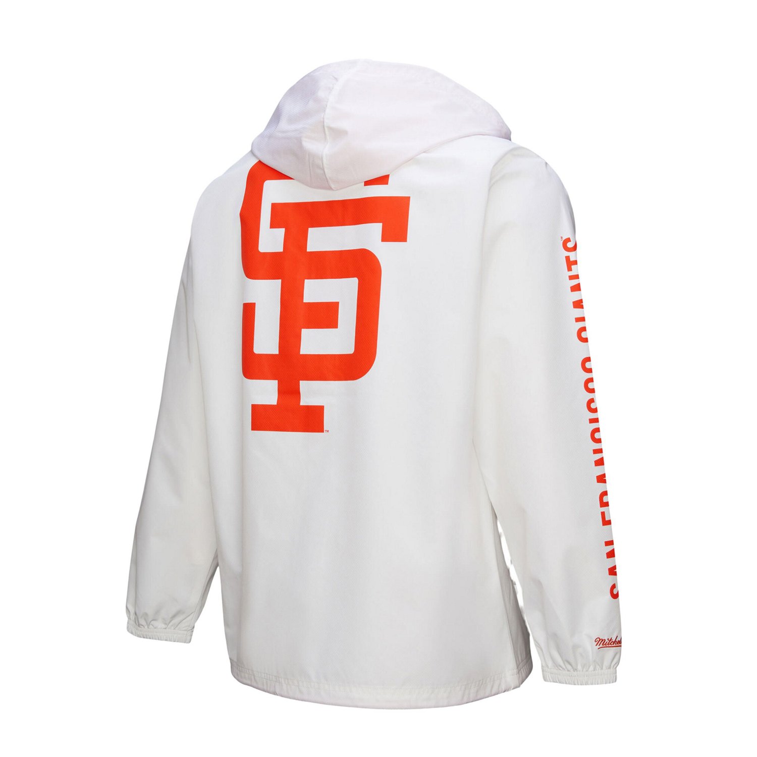 Mitchell  Ness San Francisco Giants Vintage Full-Snap Hooded Coaches Jacket - view number 3