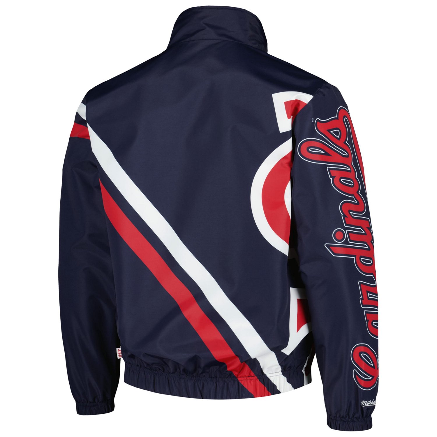Mitchell  Ness St Louis Cardinals Exploded Logo Warm Up Full-Zip Jacket - view number 3