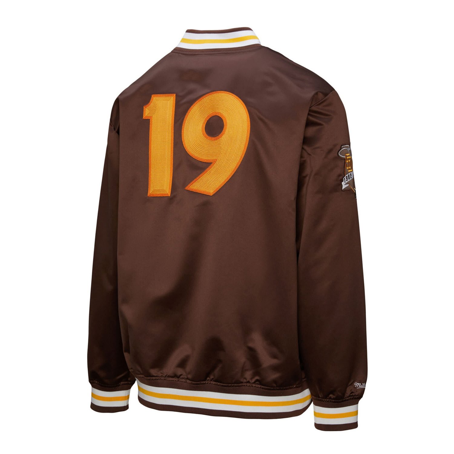 Mitchell  Ness Tony Gwynn San Diego Padres Legends Collection Vintage Satin Full-Snap Jacket - view number 3
