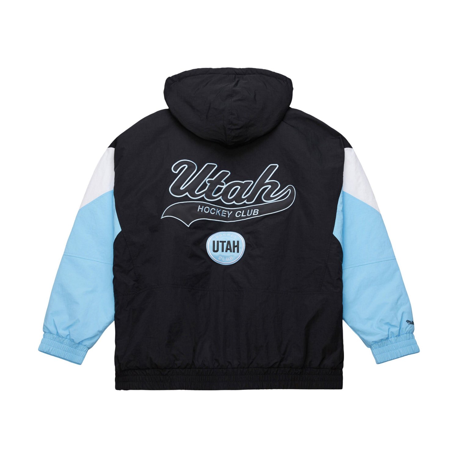 Mitchell  Ness Utah Hockey Club Retro Anorak Half-Zip Jacket - view number 3