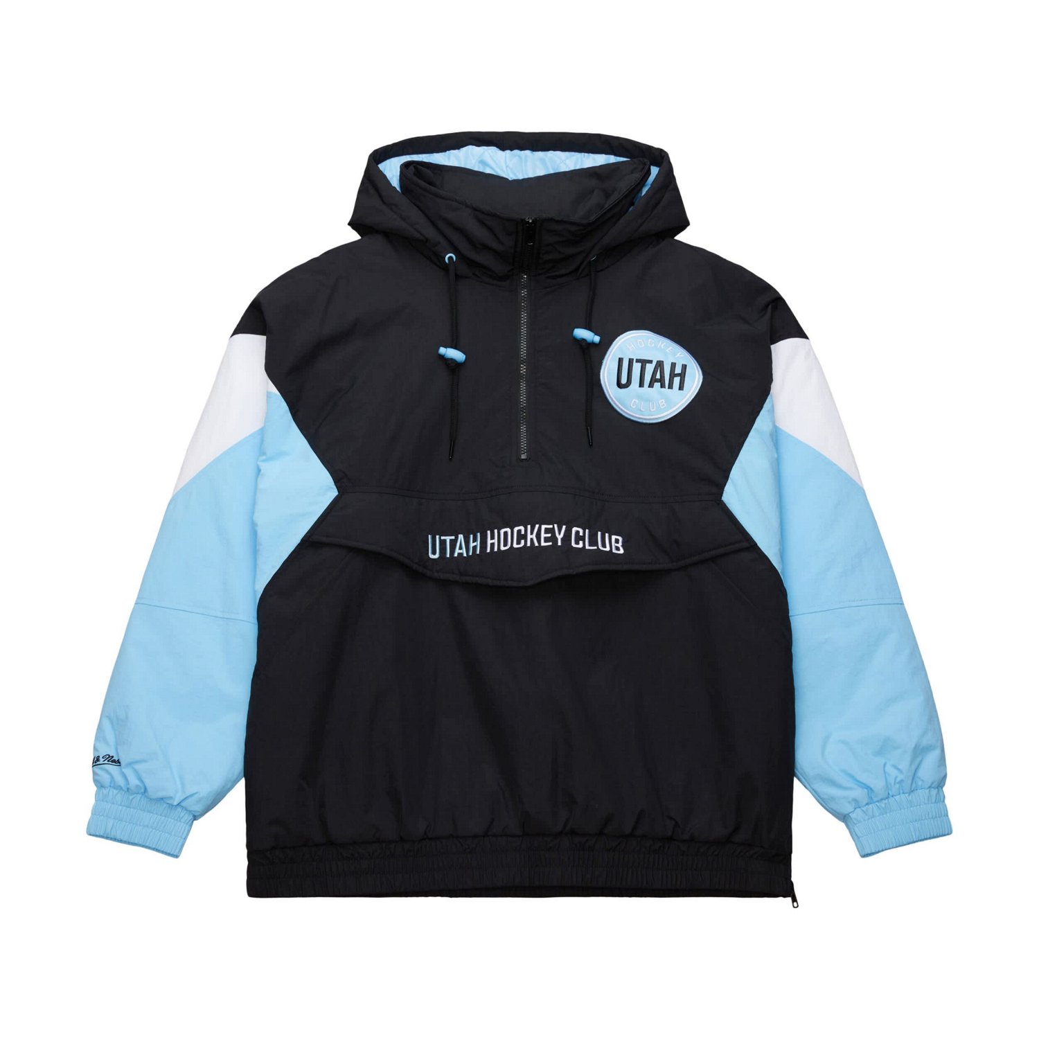 Mitchell  Ness Utah Hockey Club Retro Anorak Half-Zip Jacket - view number 2