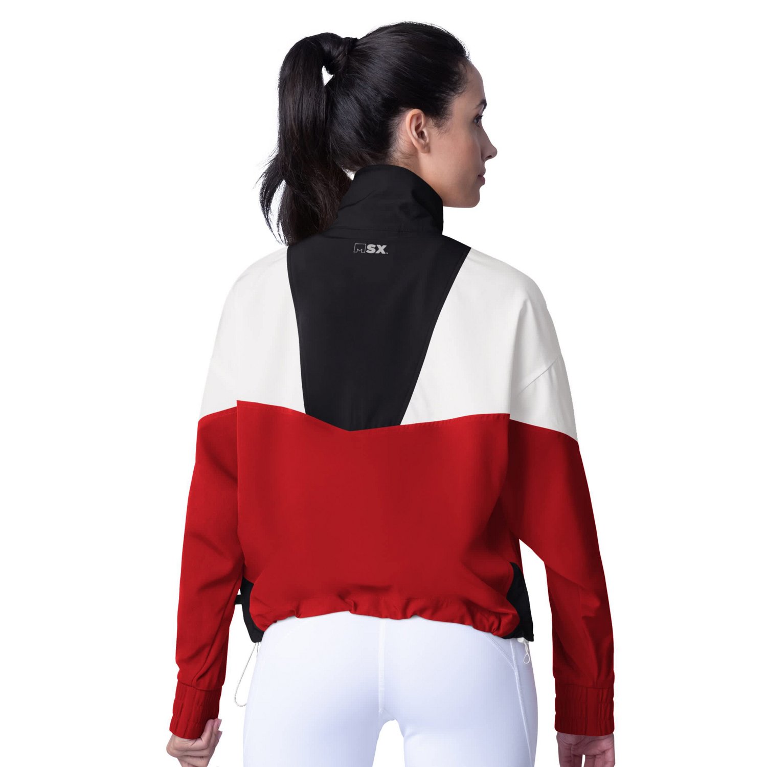 MSX by Michael Strahan Black Chicago Blackhawks Tessa Full-Zip Jacket                                                            - view number 2