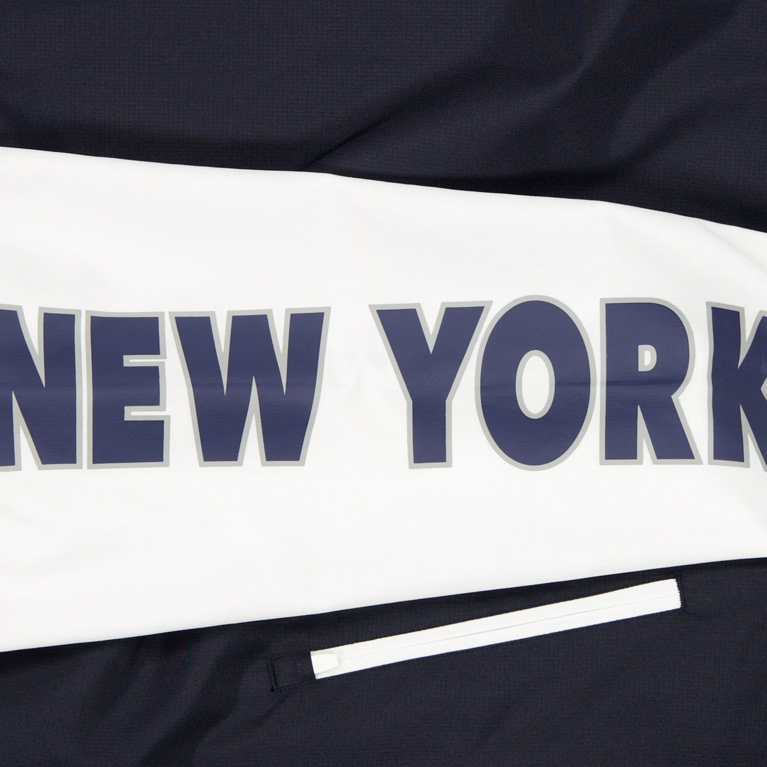 New Era Gray New York Yankees Color Block Full-Zip Hoodie Windbreaker - view number 4