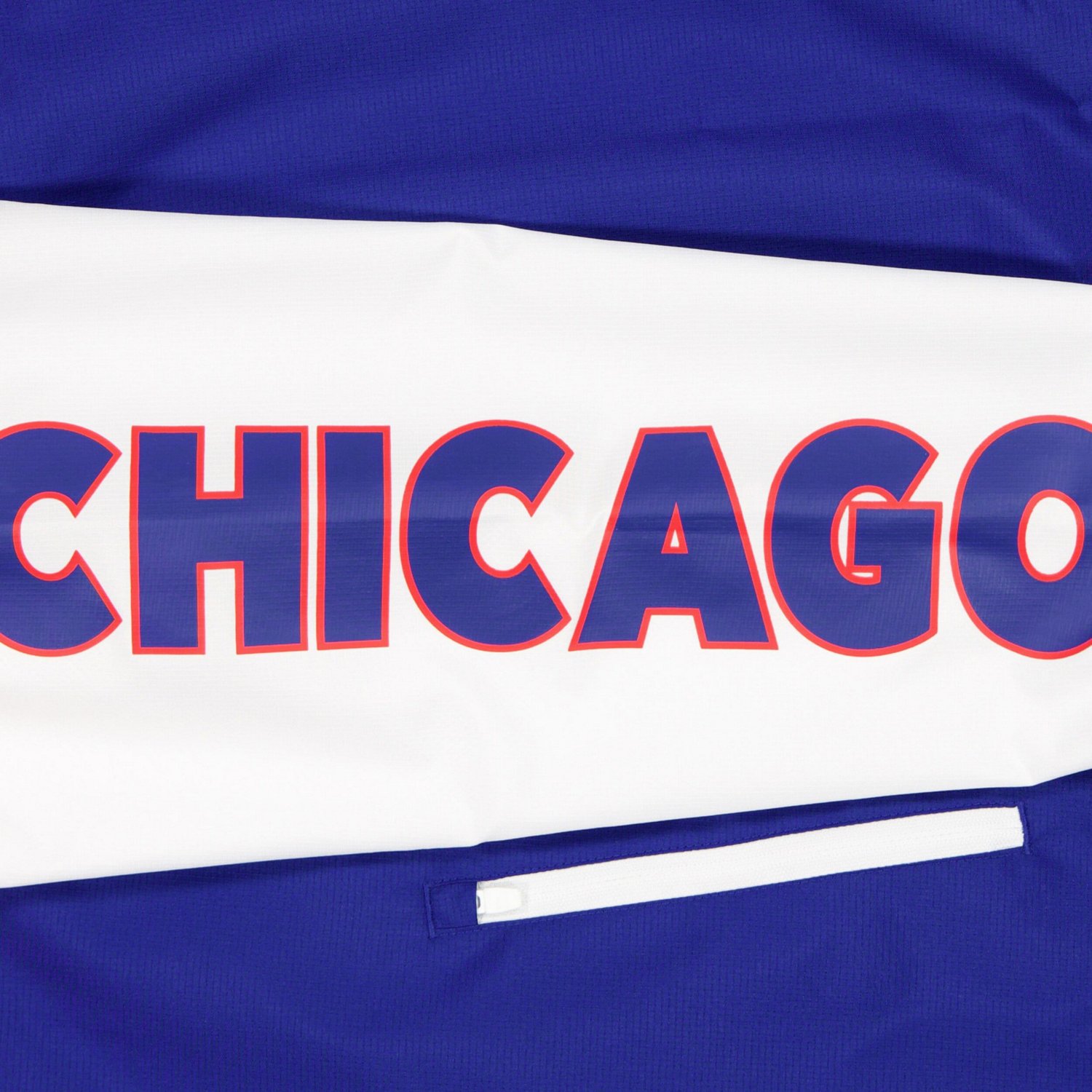 New Era Red Chicago Cubs Color Block Full-Zip Hoodie Windbreaker - view number 4