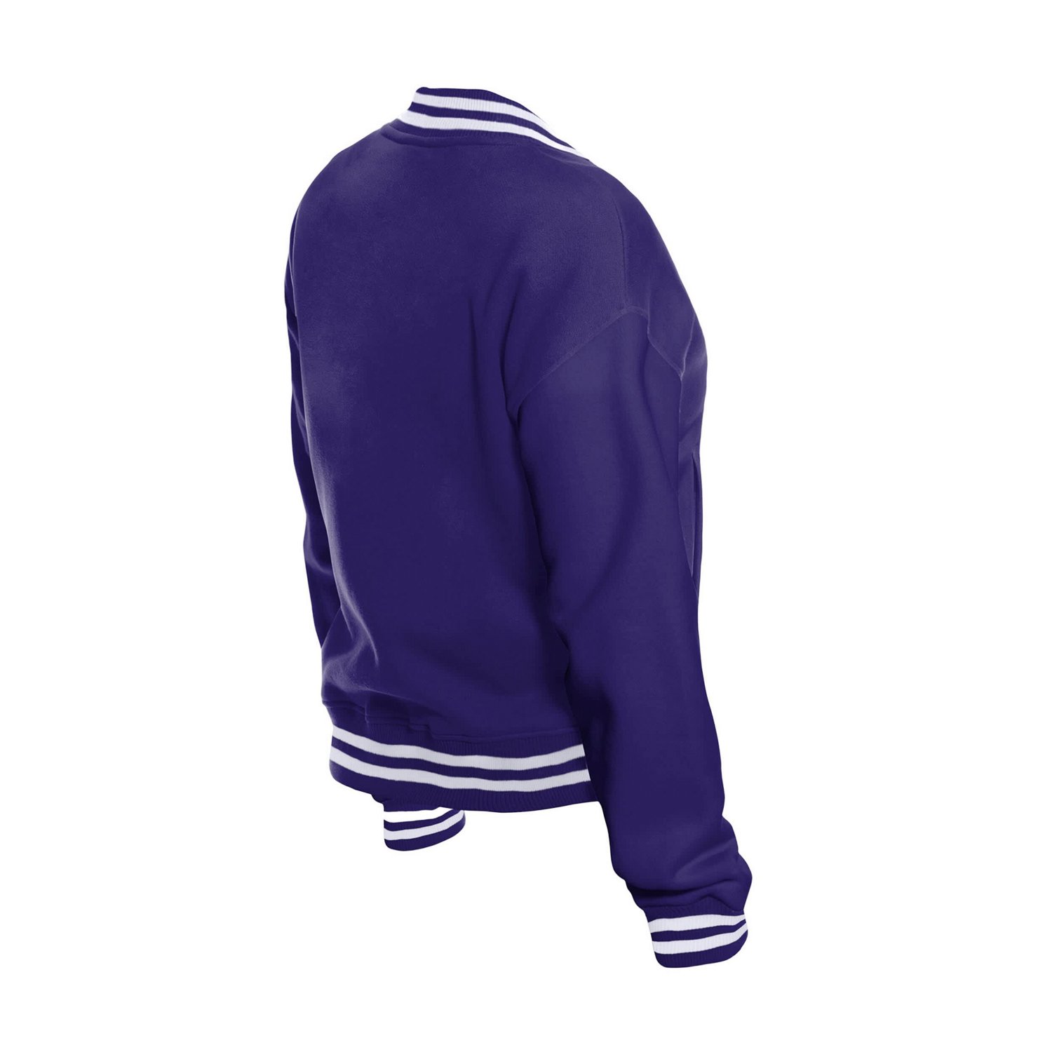 New Era Los Angeles Lakers Throwback Full-Snap Jacket - view number 3