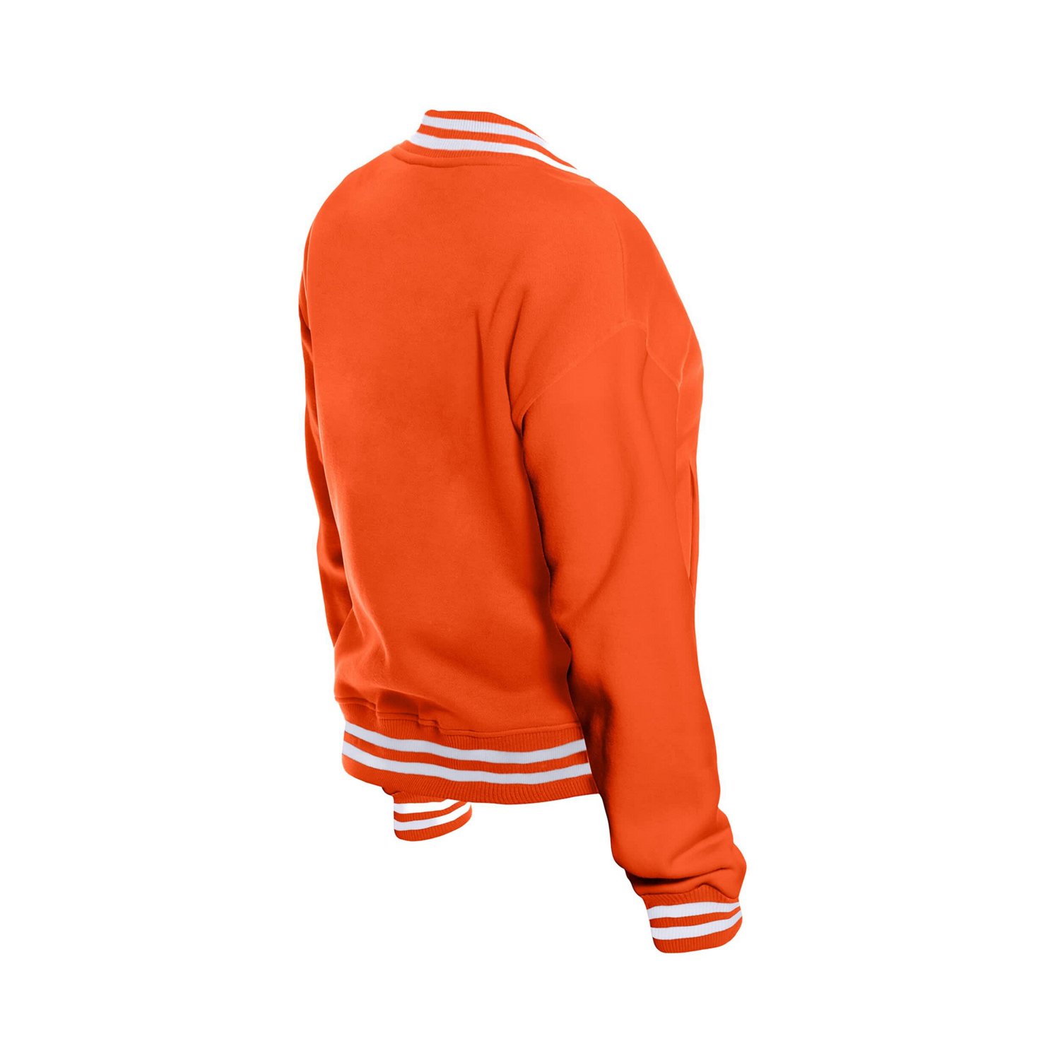 New Era Women’s WNBA Throwback Varsity Fleece Full-Snap Jacket - view number 3