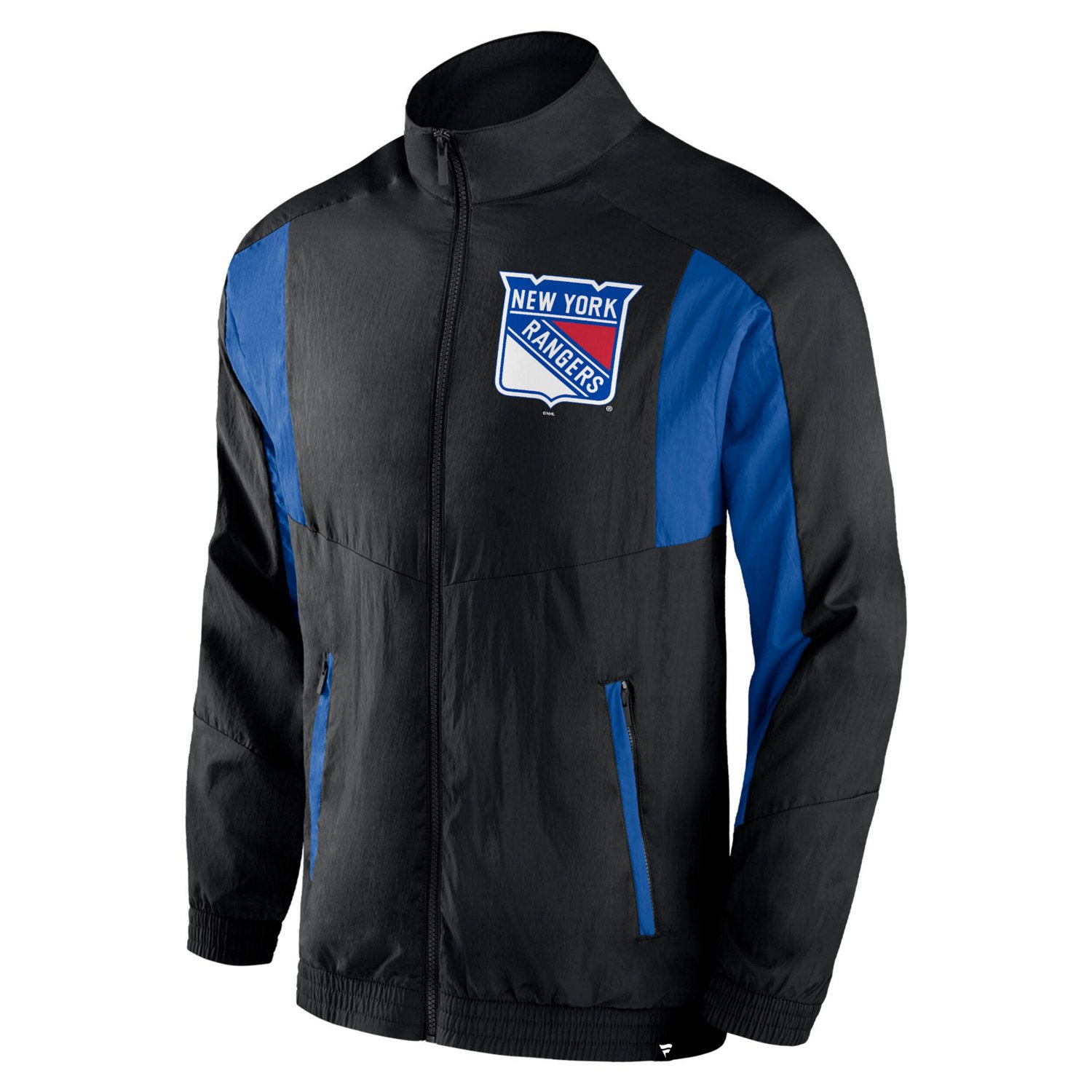 New York Rangers Step Up Crinkle Raglan Full-Zip Windbreaker Jacket                                                              - view number 2