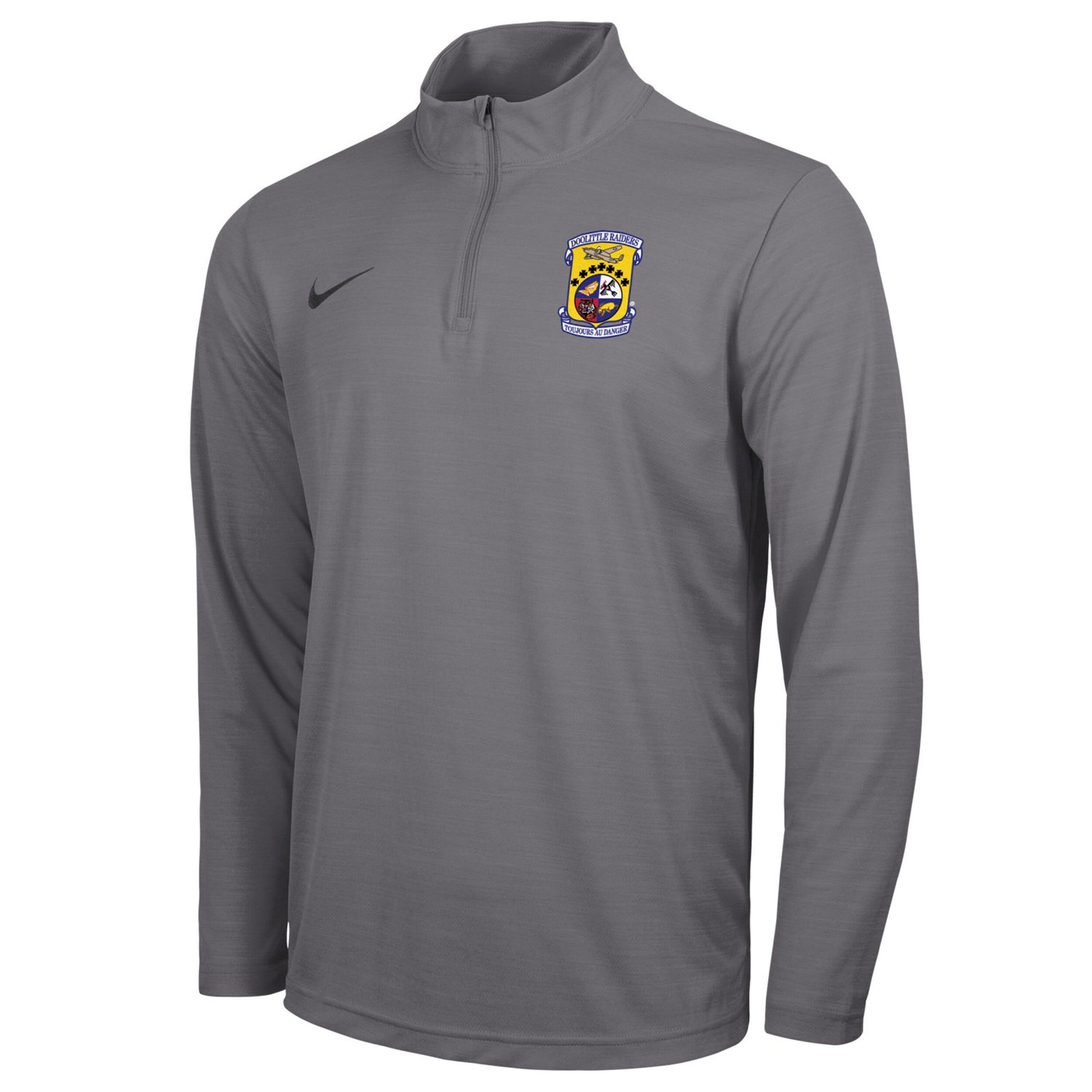 Nike Air Force Falcons Rivalry Intensity Quarter-Zip Pullover Top                                                                - view number 2