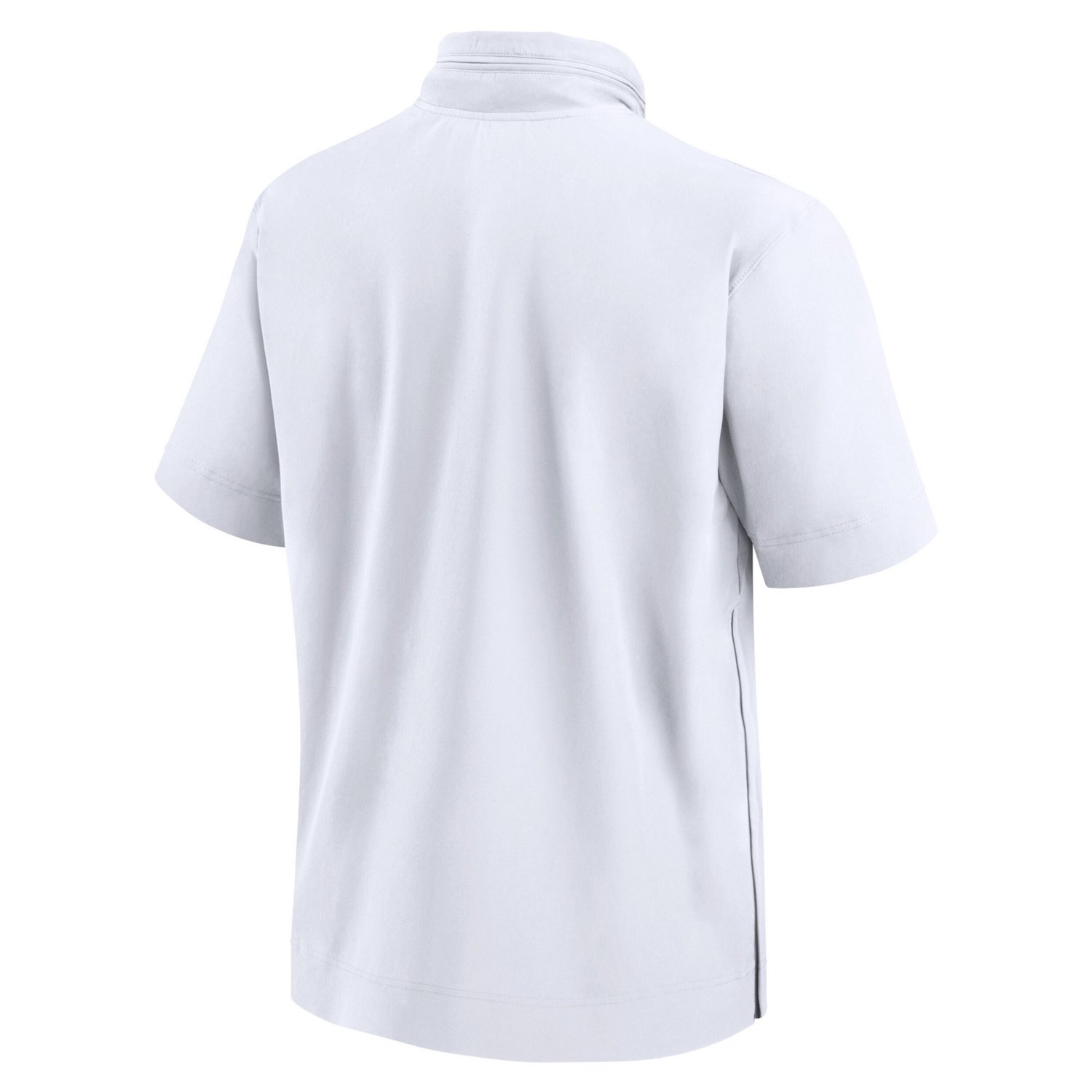 Nike Alabama Crimson Tide 2024 Sideline Coach Short Sleeve Half-Zip Hoodie Jacket                                                - view number 3