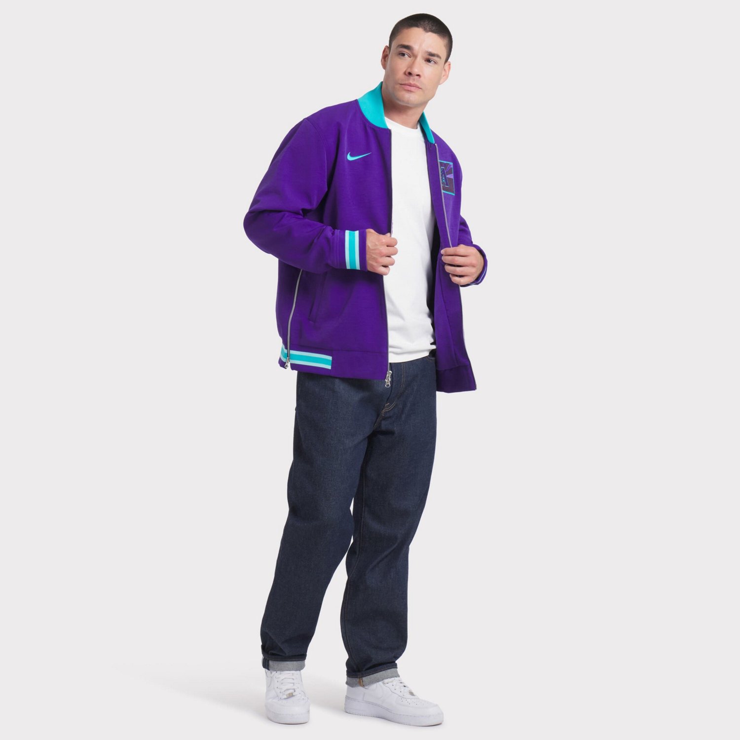 Nike Arizona Diamondbacks 2025 City Connect Authentic Collection Full-Zip Bomber Jacket - view number 3