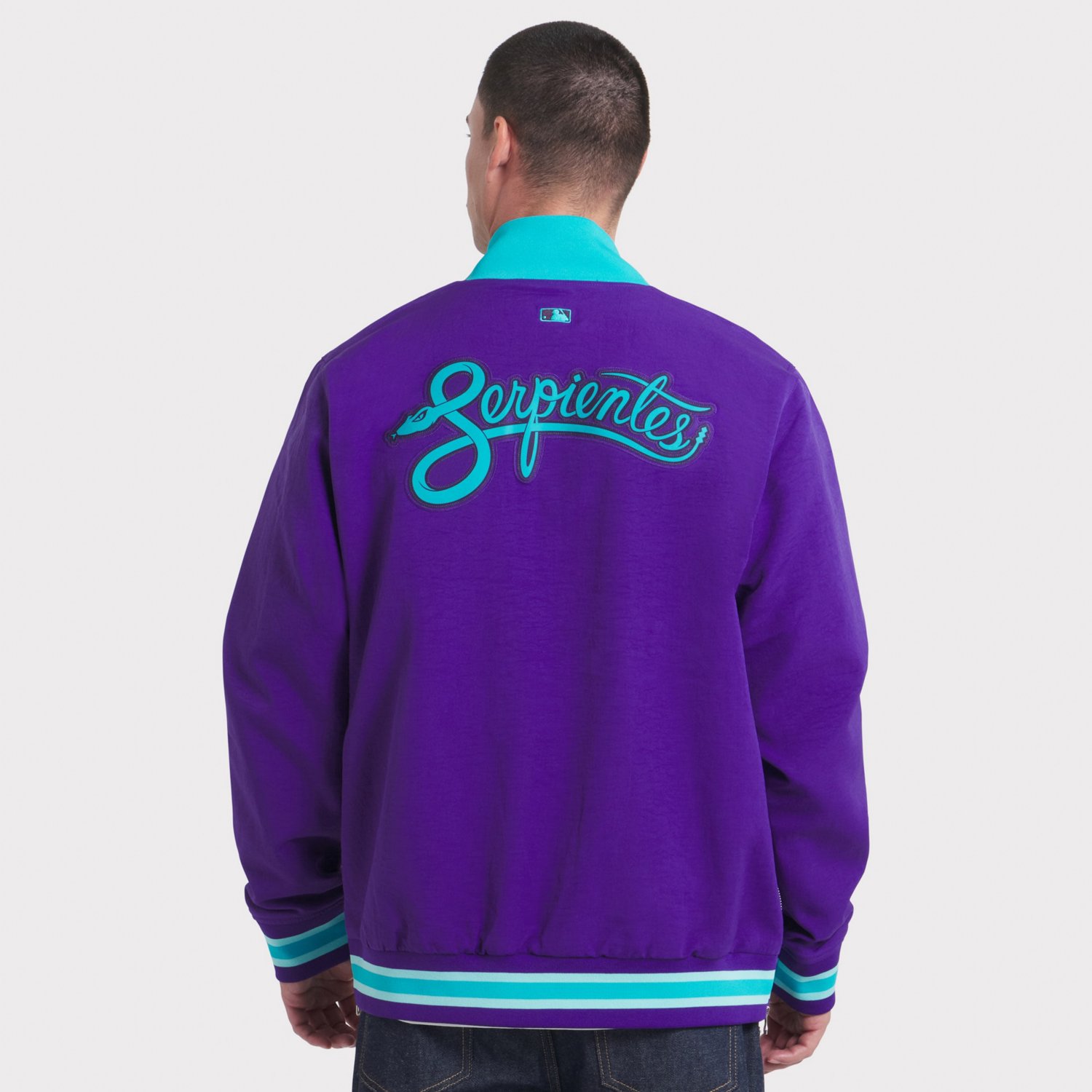 Nike Arizona Diamondbacks 2025 City Connect Authentic Collection Full-Zip Bomber Jacket - view number 2