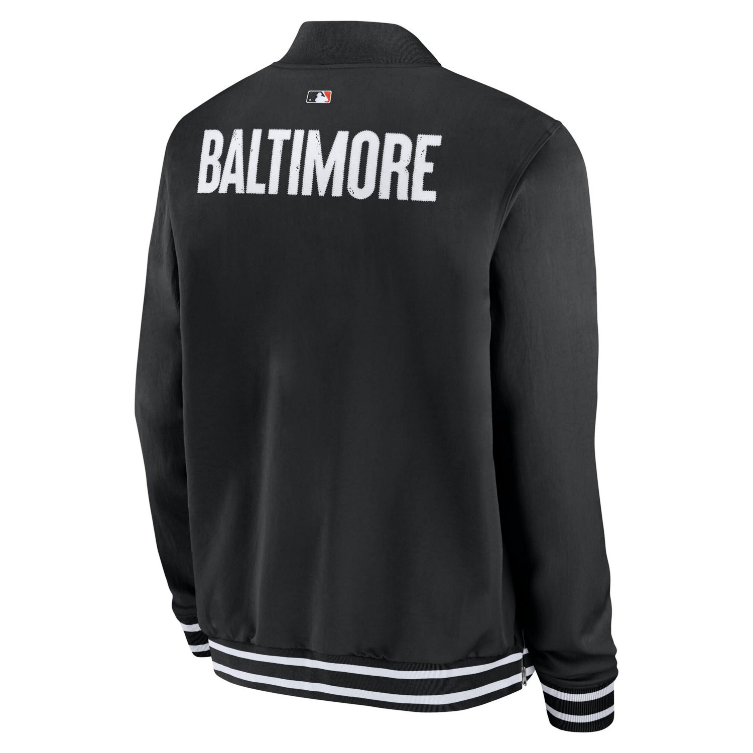 Nike Baltimore Orioles Authentic Collection City Connect Full-Zip Bomber Jacket - view number 3