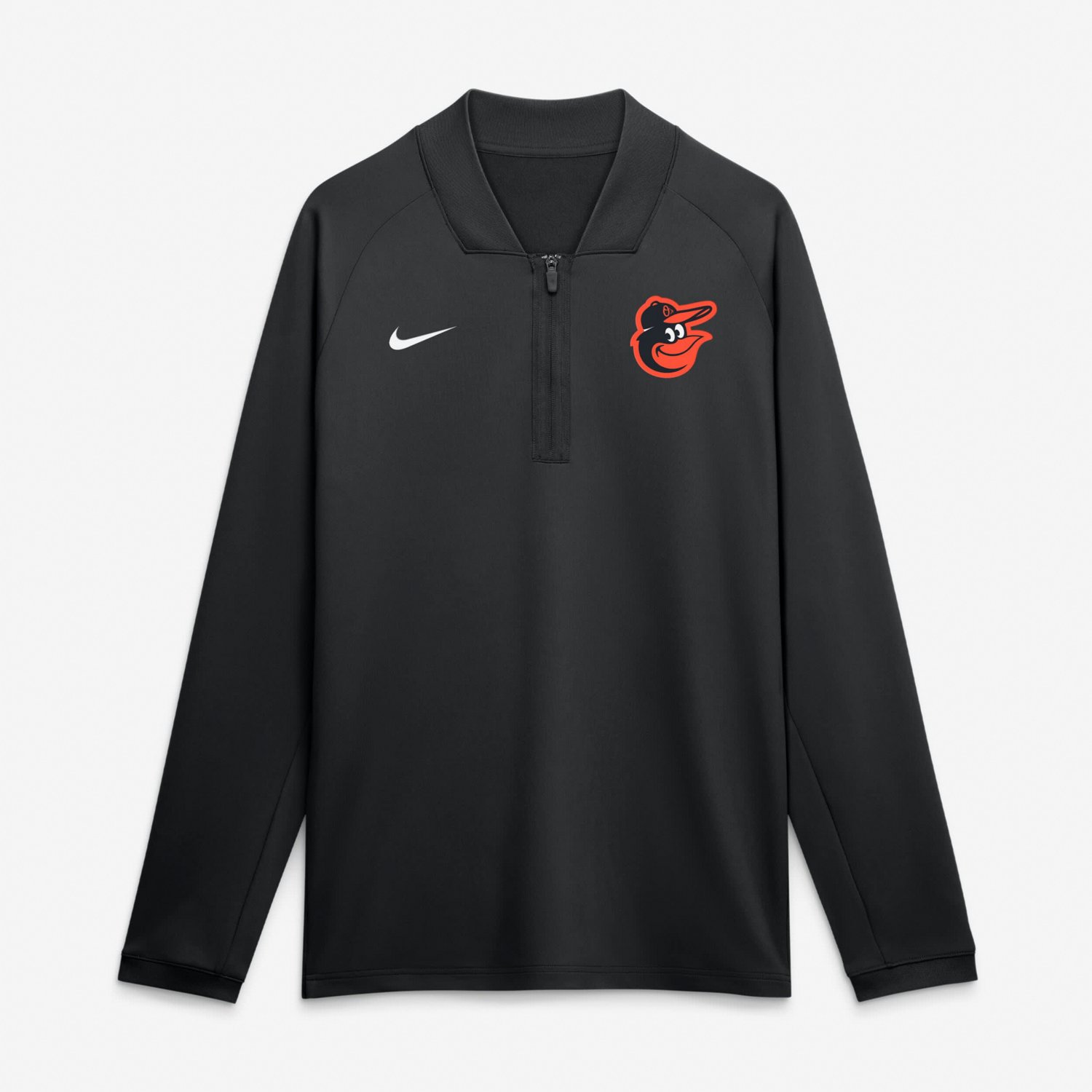 Nike Baltimore Orioles Authentic Collection Dri-FIT Raglan Half-Zip Pullover - view number 4