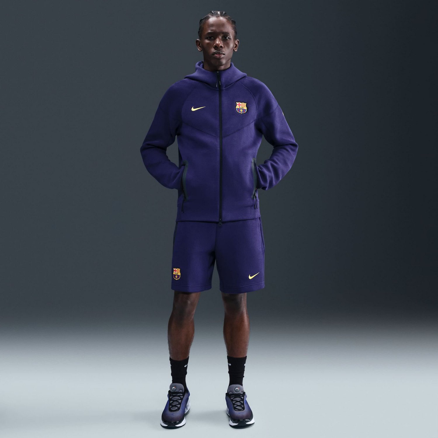 Nike Barcelona Tech Fleece Full-Zip Hoodie Jacket