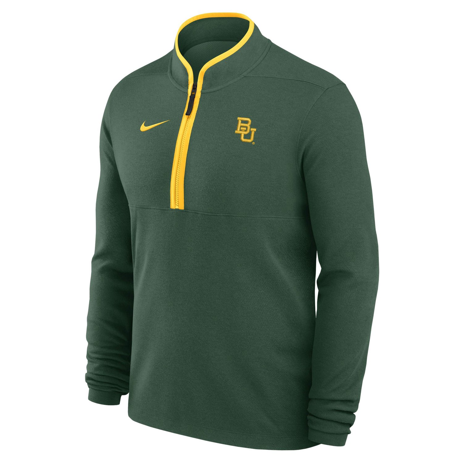 Nike Baylor Bears Coaches Courtside Basketball Victory Performance Quarter-Zip Top                                               - view number 2