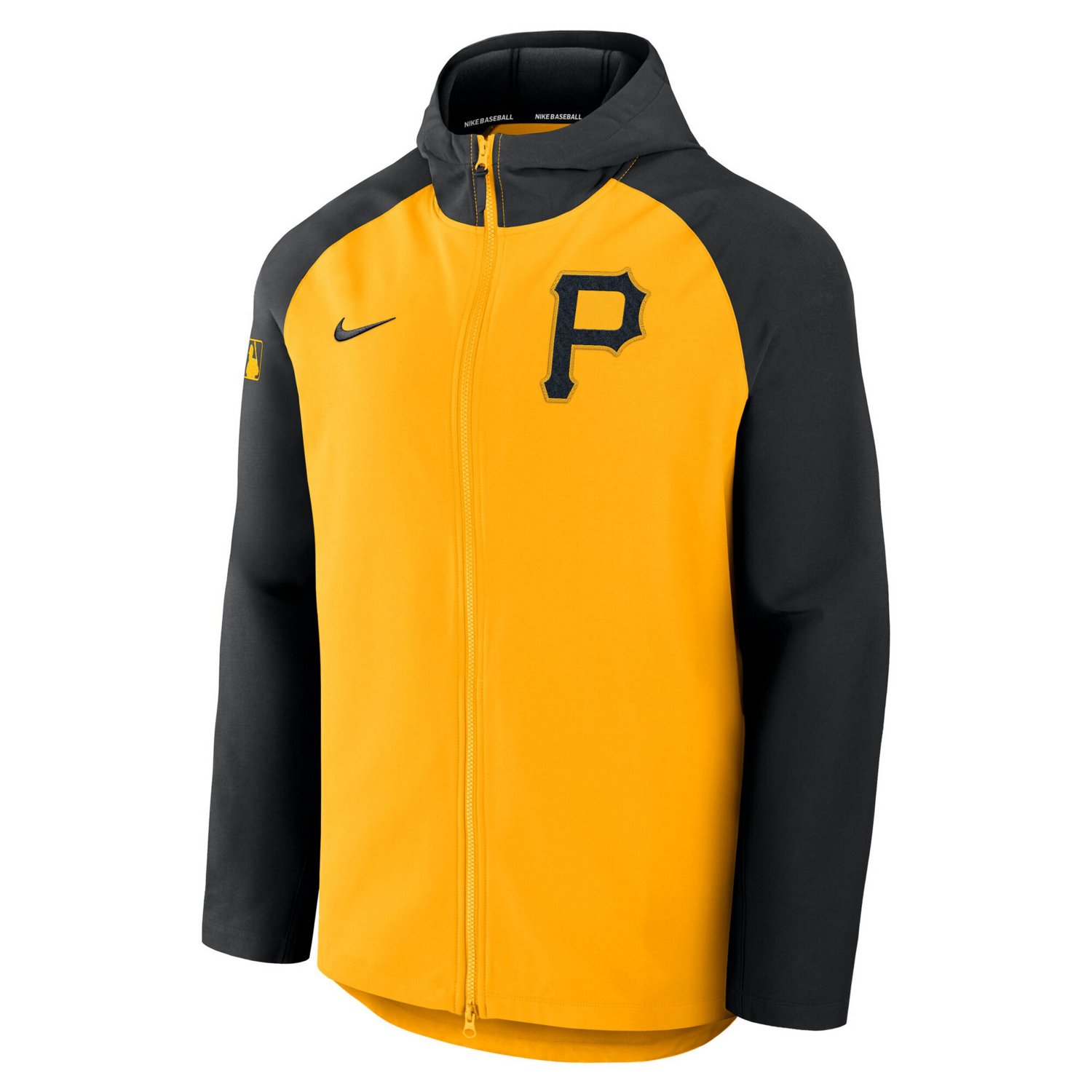 Nike Black Pittsburgh Pirates Authentic Collection Raglan Performance Full-Zip Jacket