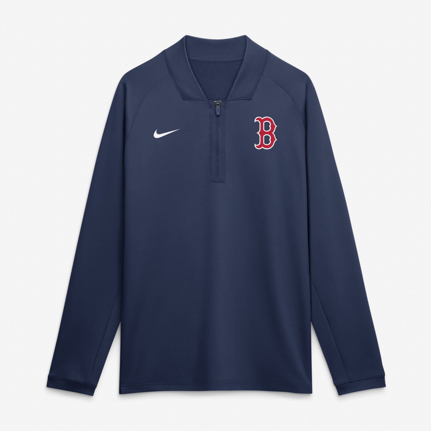 Nike Boston Red Sox Authentic Collection Dri-FIT Raglan Half-Zip Pullover - view number 4