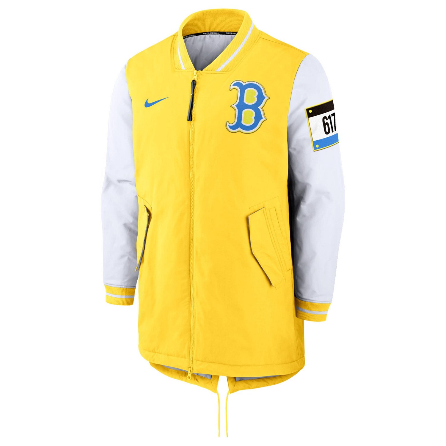 Nike Boston Red Sox City Connect Full-Zip Dugout Jacket - view number 2