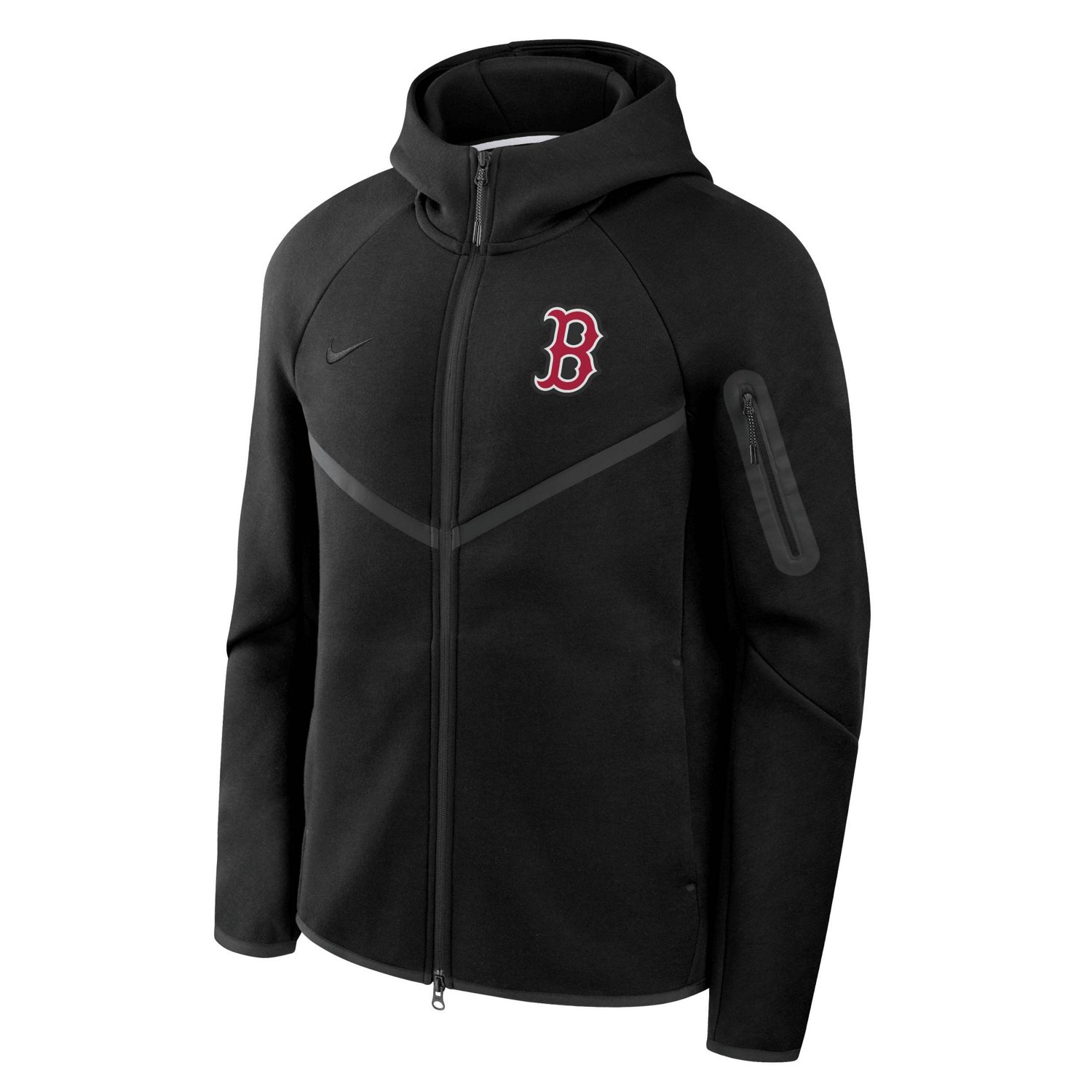 Nike Boston Red Sox Tech Fleece Windrunner Full-Zip Hoodie Jacket - view number 2