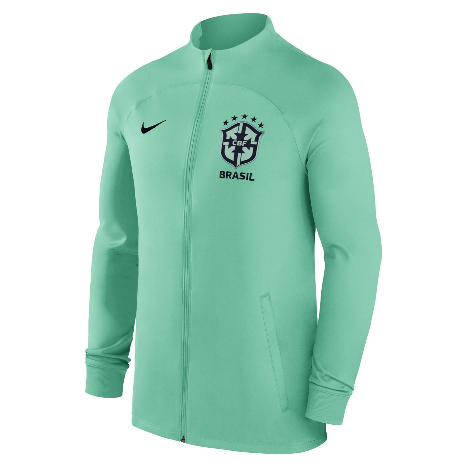 Nike Brazil National Team Strike Raglan Full-Zip Performance Track Jacket - view number 2