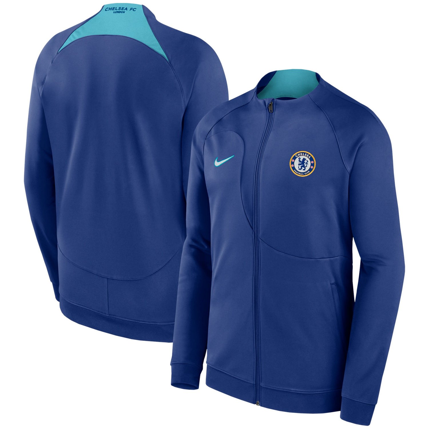 Nike Chelsea Academy Pro Anthem Fitted Raglan Performance Full-Zip Jacket                                                        - view number 1