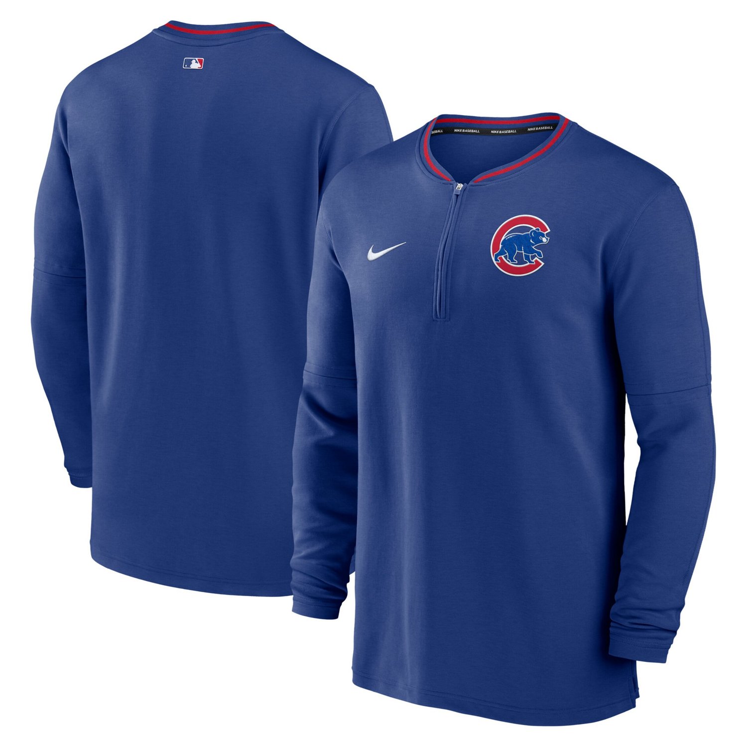 Nike Chicago Cubs Authentic Collection Performance Half-Zip Top