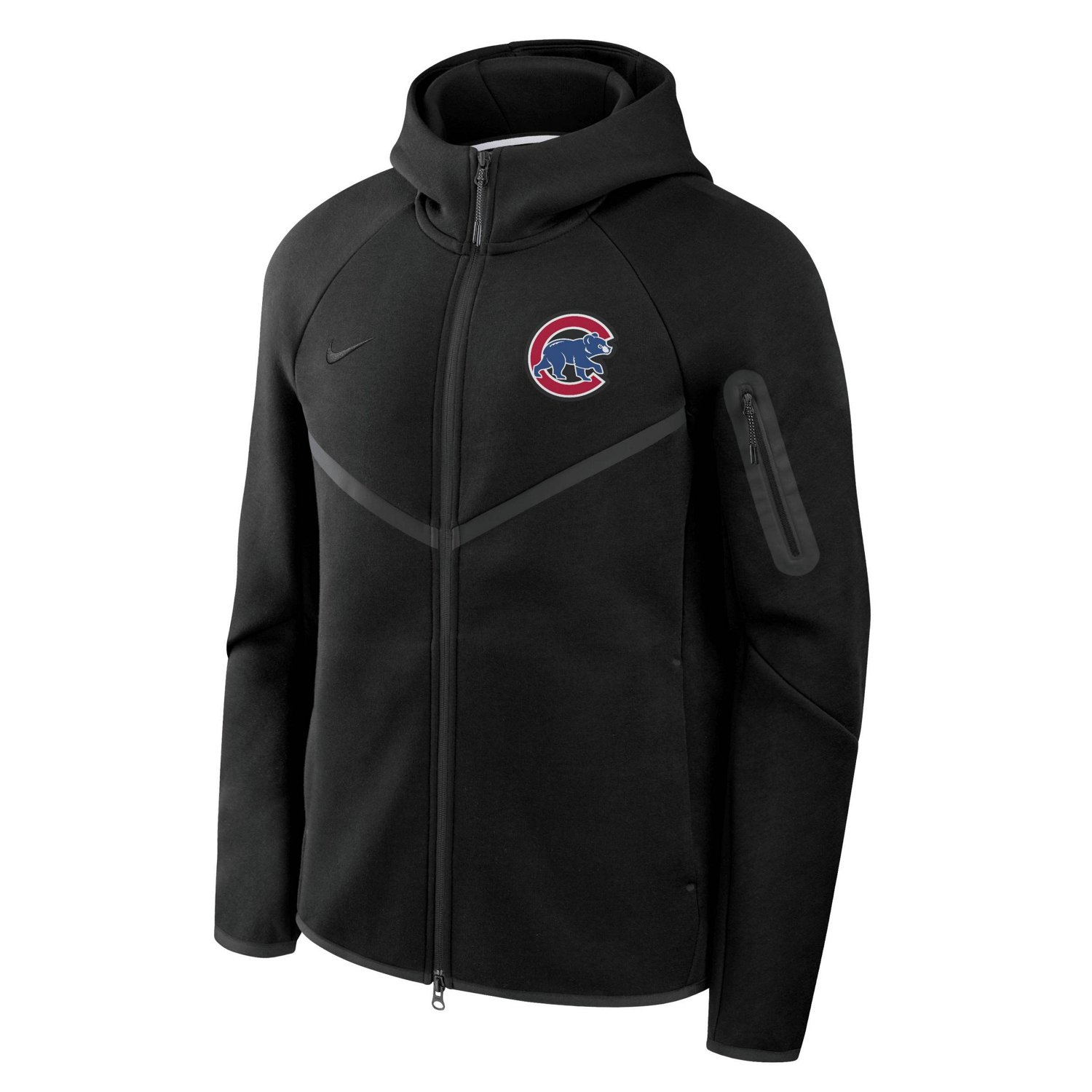 Nike Chicago Cubs Tech Fleece Windrunner Full-Zip Hoodie Jacket - view number 2