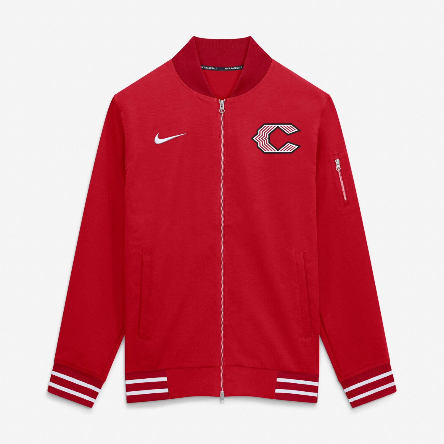 Nike Cincinnati s 2026 City Connect Authentic Collection Relaxed Full-Zip Bomber Jacket - view number 4