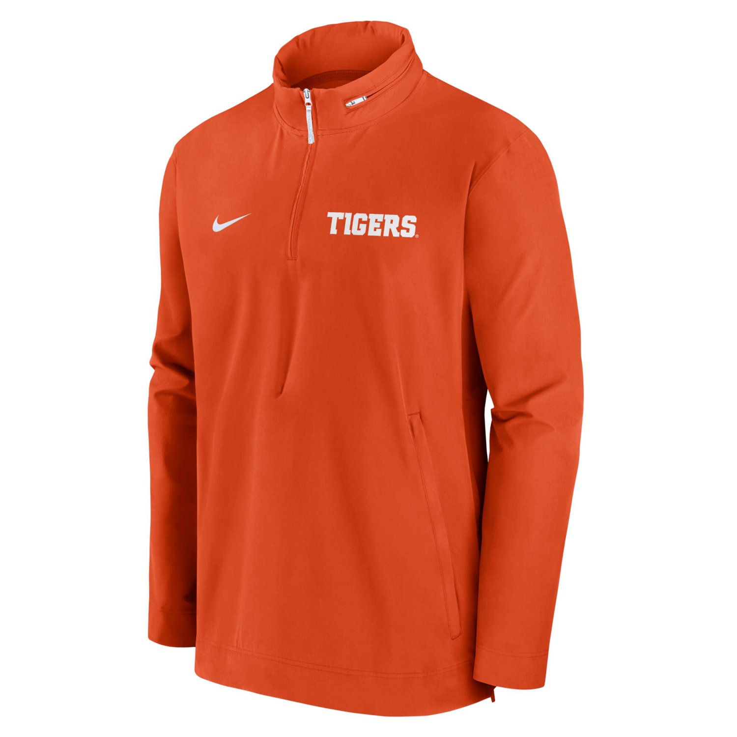 Nike Clemson Tigers Sideline Coaches Quarter-Zip Jacket - view number 2