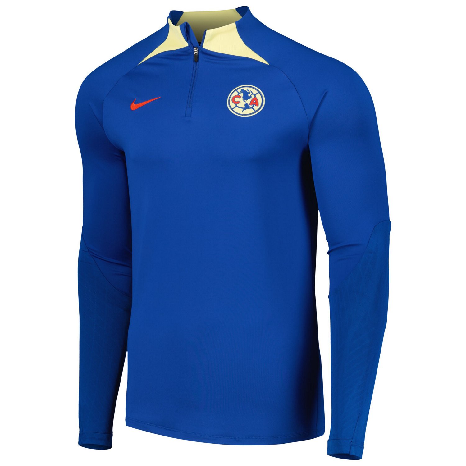 Nike Club America Strike Drill 2023 24 Performance Quarter-Zip Long Sleeve Top - view number 2