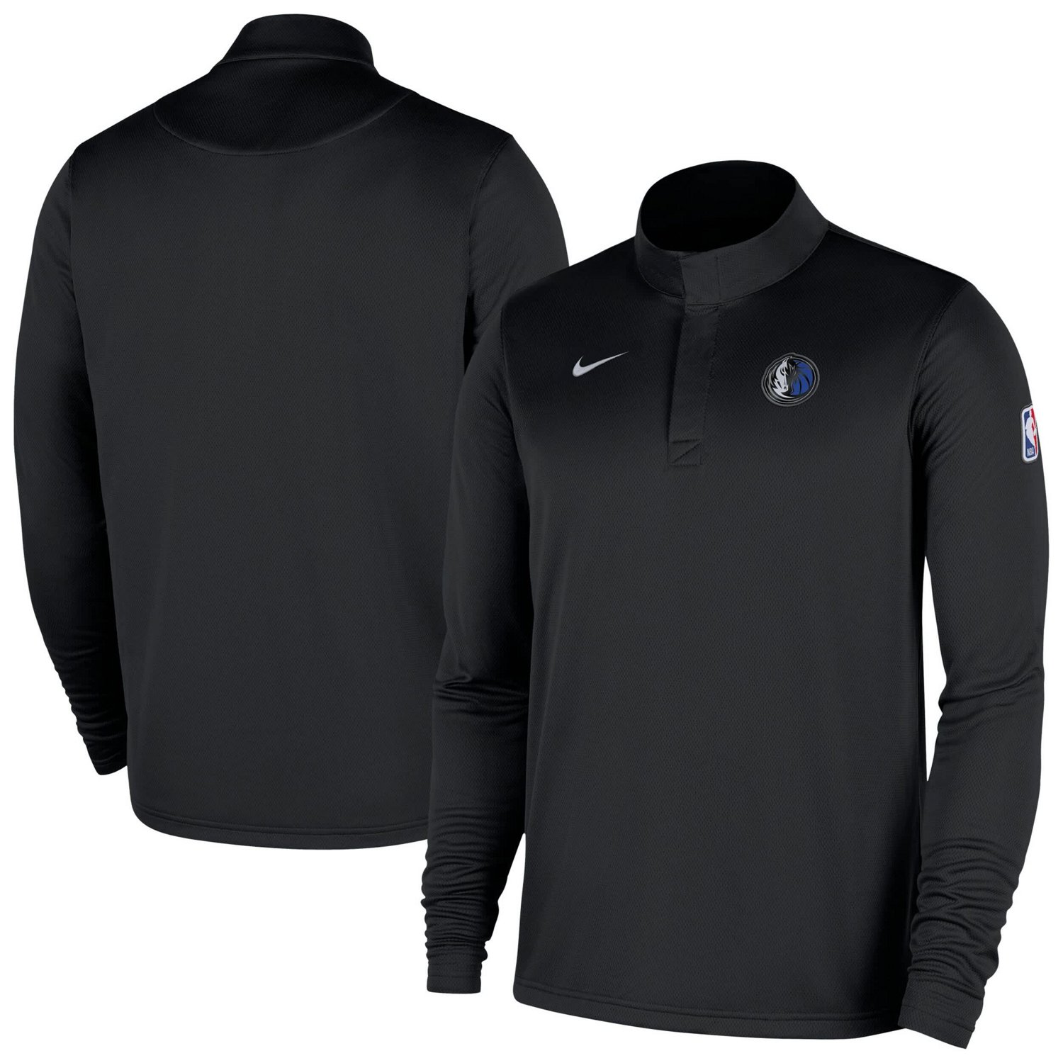 Nike Dallas Mavericks 2025 26 Authentic Coaches Quarter-Zip Dri-Fit Top