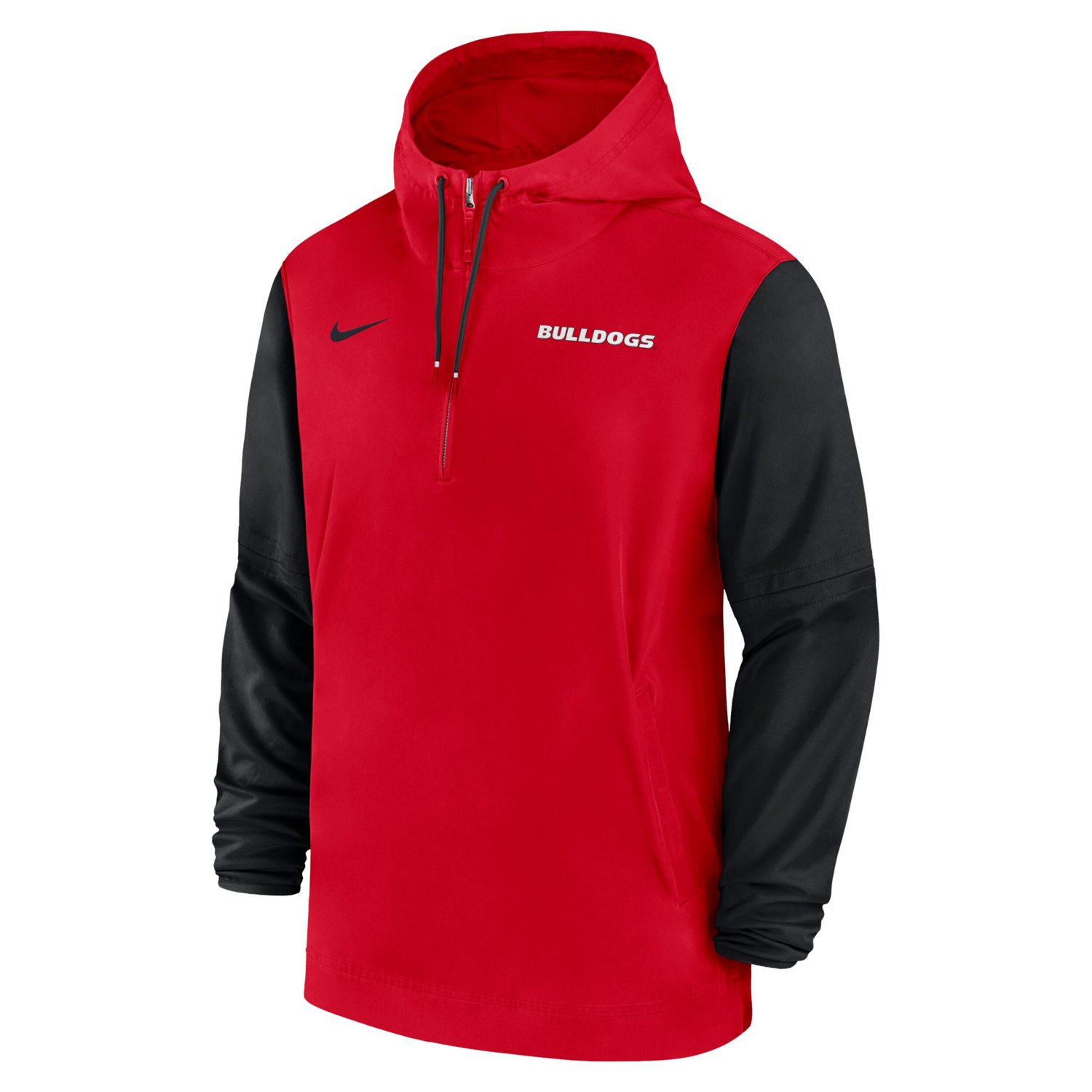 Nike Georgia Bulldogs 2024 Sideline Pregame Player Half-Zip Hoodie - view number 2