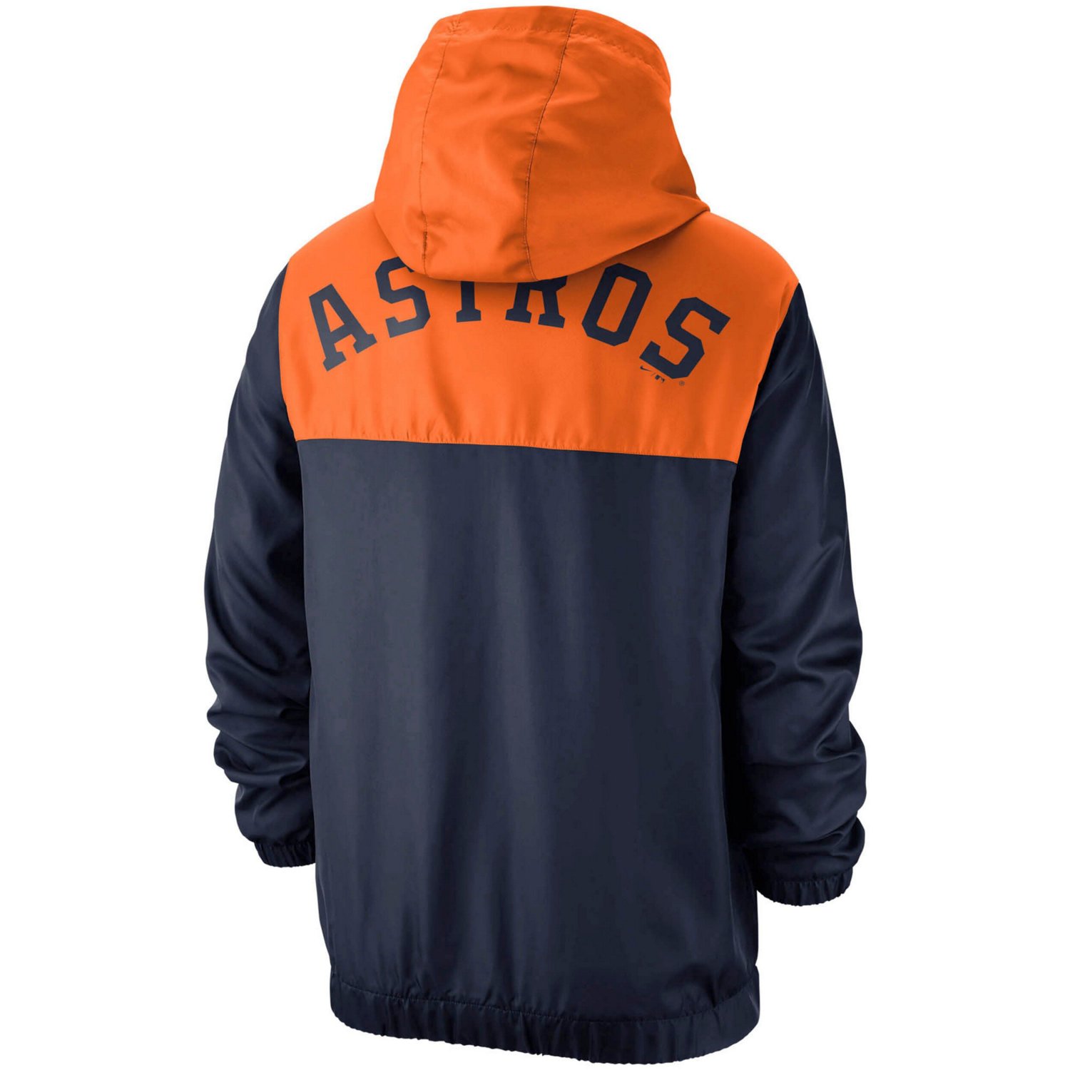 Nike Houston Astros Anorak 1/2-Zip Pullover Hooded Jacket
