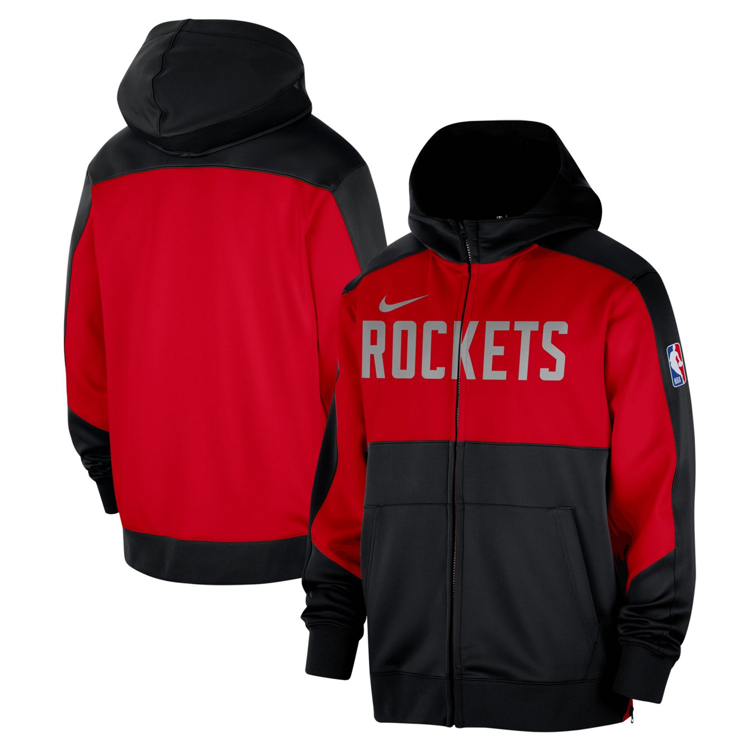Nike Houston Rockets Authentic On-Court Showtime Performance Full-Zip Hoodie                                                     - view number 1