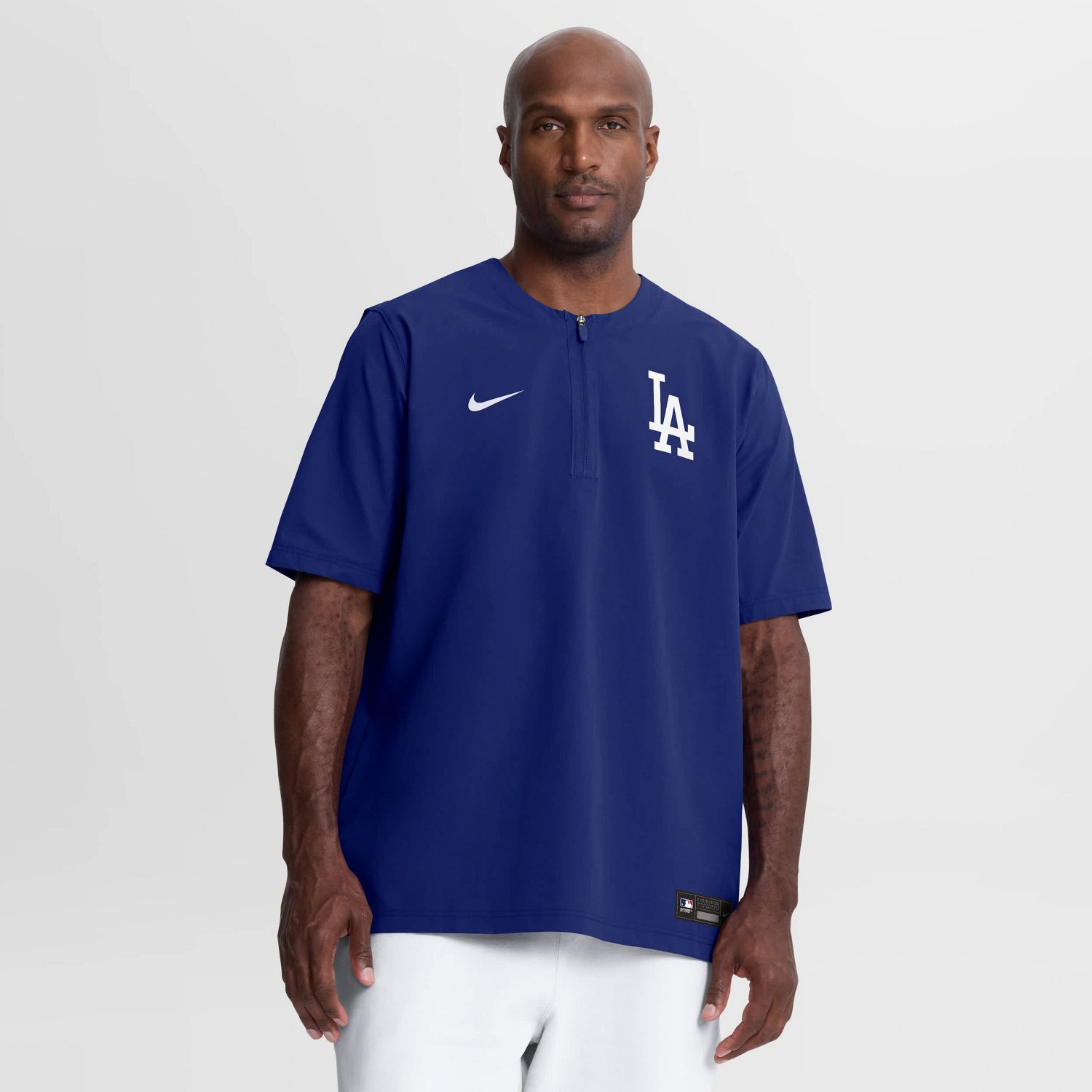 Nike Los Angeles Dodgers Authentic Collection Dri-FIT Quarter-Zip Windshirt