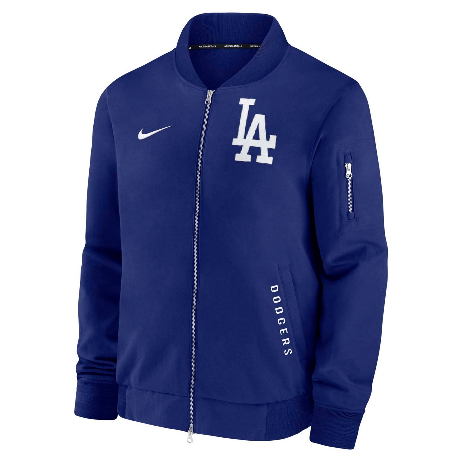 Nike Los Angeles Dodgers Authentic Collection Dugout Full-Zip Bomber Jacket - view number 2