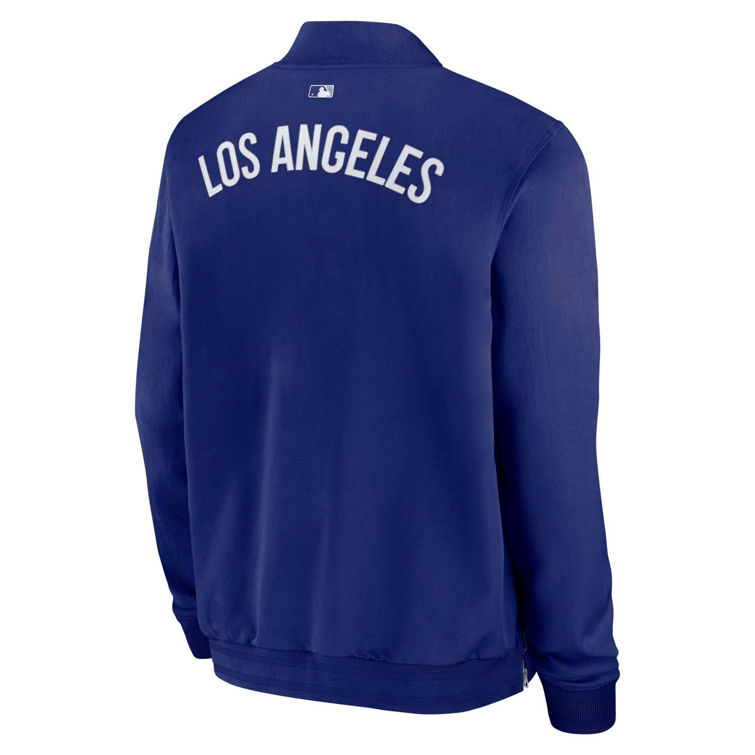 Nike Los Angeles Dodgers Authentic Collection Dugout Full-Zip Bomber Jacket - view number 3