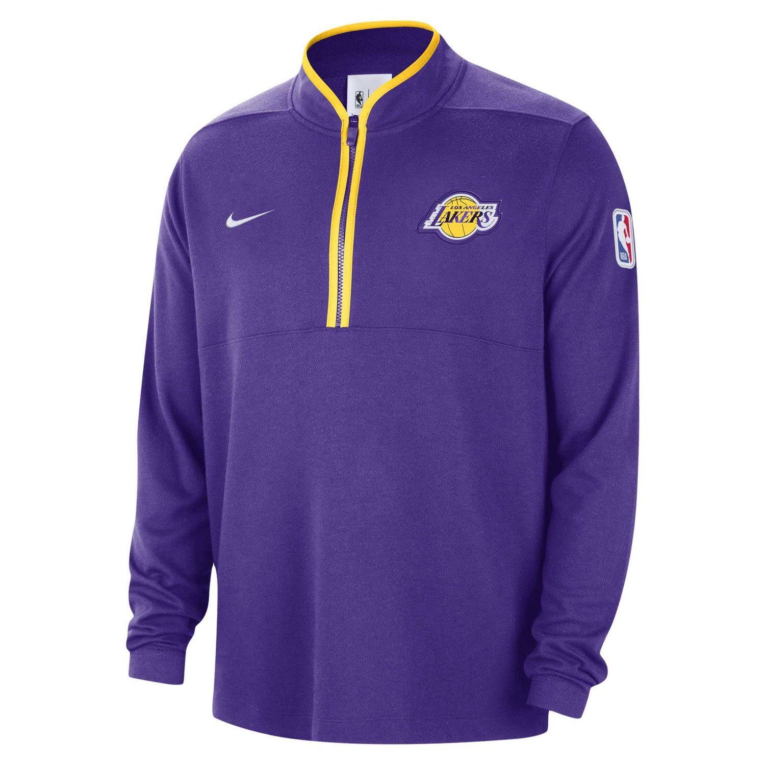 Nike Los Angeles Lakers Authentic Performance Half-Zip Jacket