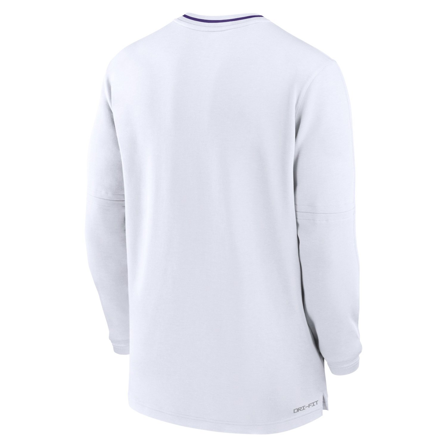 Nike LSU Tigers 2024 Sideline Coach Performance Half-Zip Long Sleeve Top - view number 3
