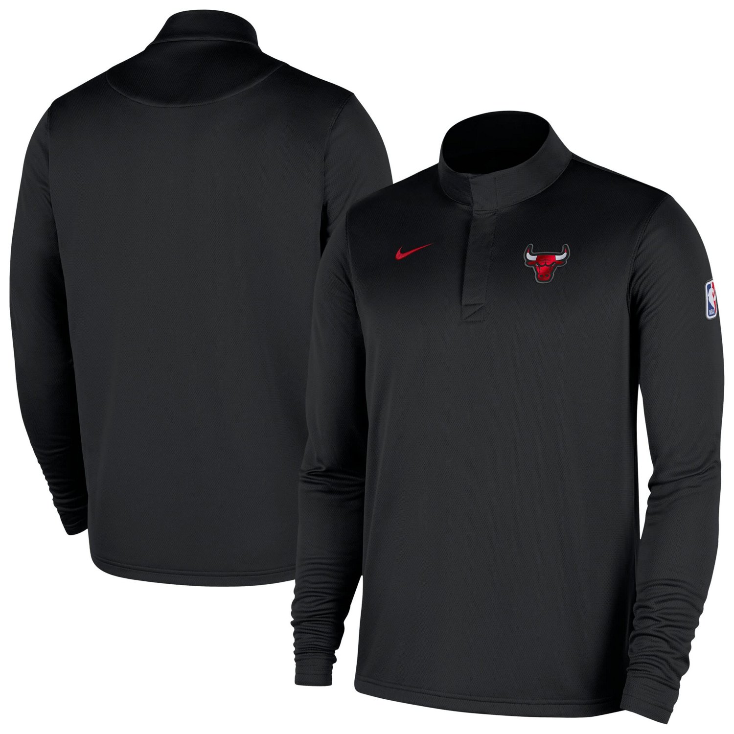 Nike Chicago Bulls 2025 26 Authentic Coaches Quarter-Zip Dri-Fit Top - view number 1