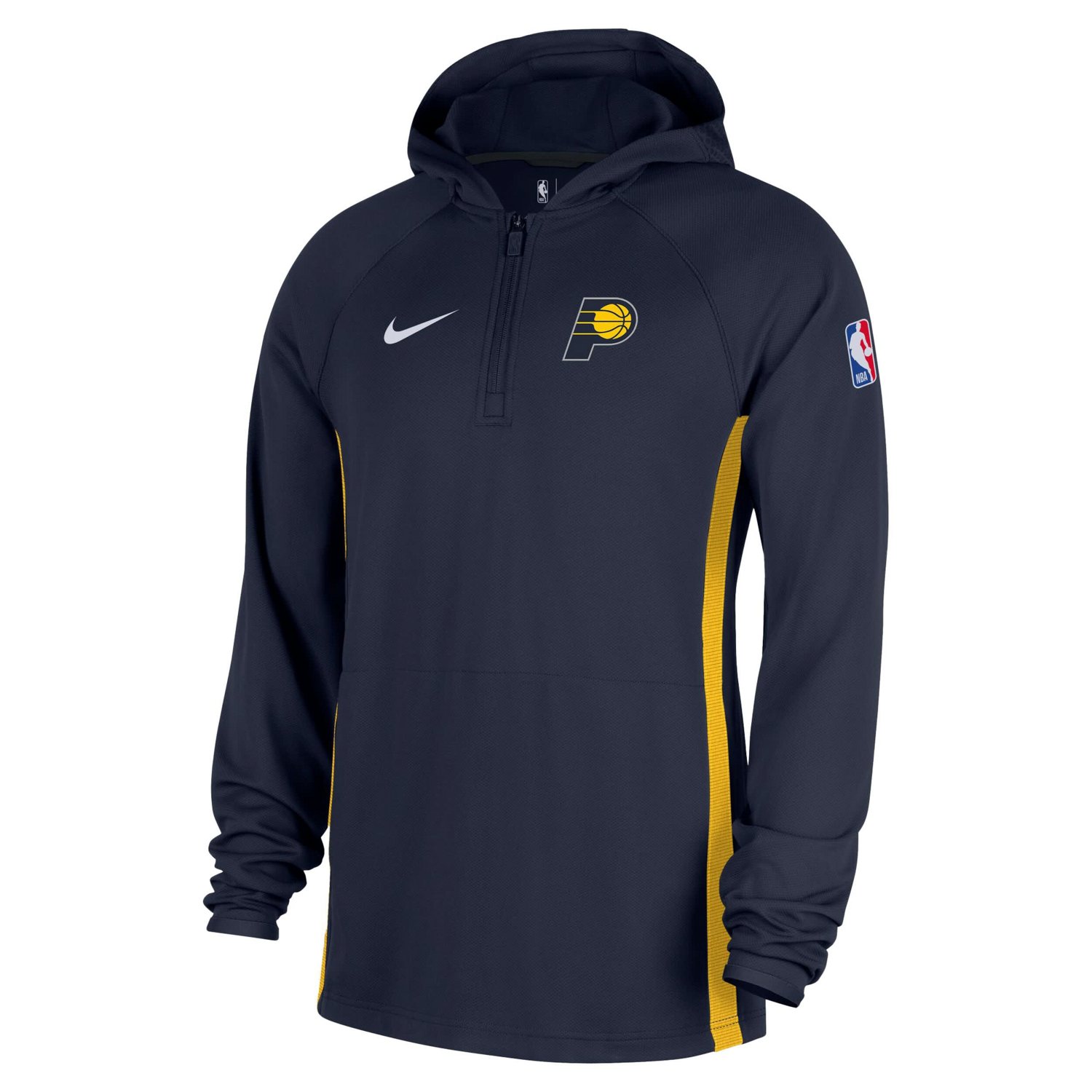 Nike Indiana Pacers Authentic On Court Zone Quarter-Zip Dri-FIT Hoodie Jacket - view number 2