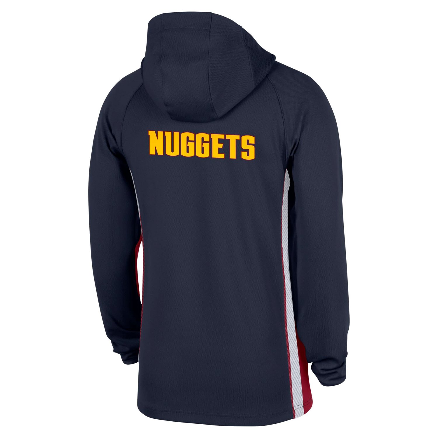 Nike Denver Nuggets Authentic On Court Zone Quarter-Zip Dri-FIT Hoodie Jacket - view number 3