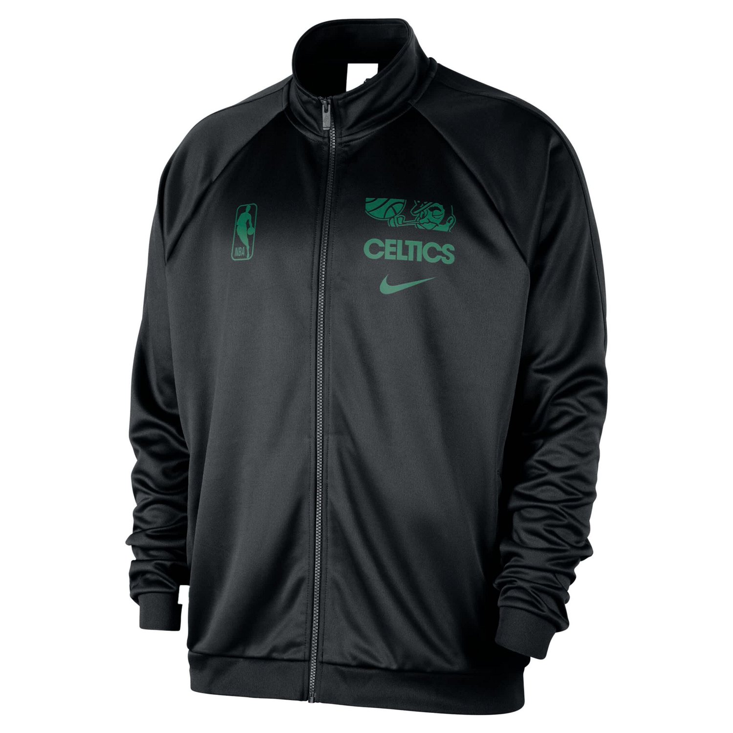 Nike Men’s Boston Celtics Courtside Pique Club Full-Zip Track Jacket - view number 2