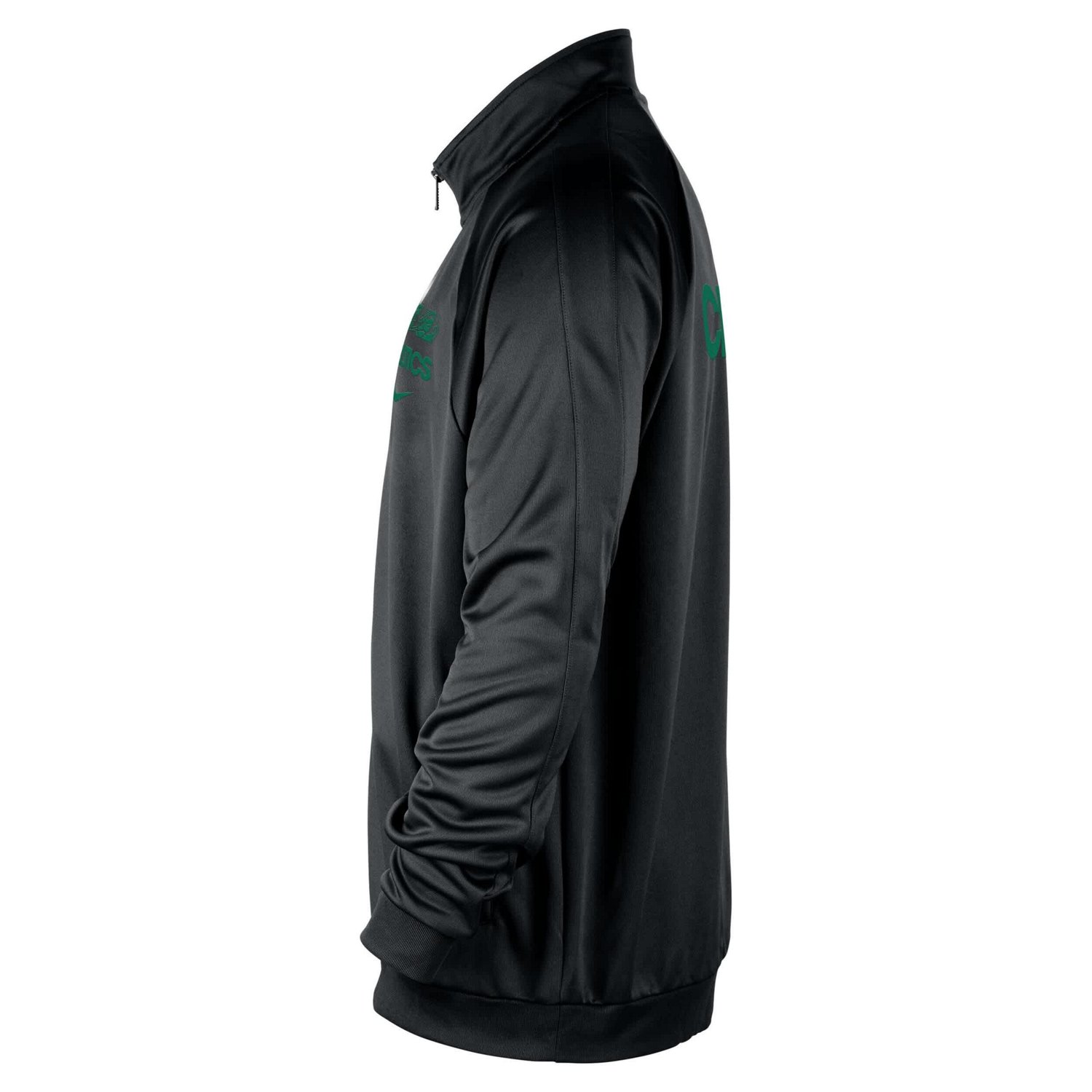 Nike Men’s Boston Celtics Courtside Pique Club Full-Zip Track Jacket - view number 4