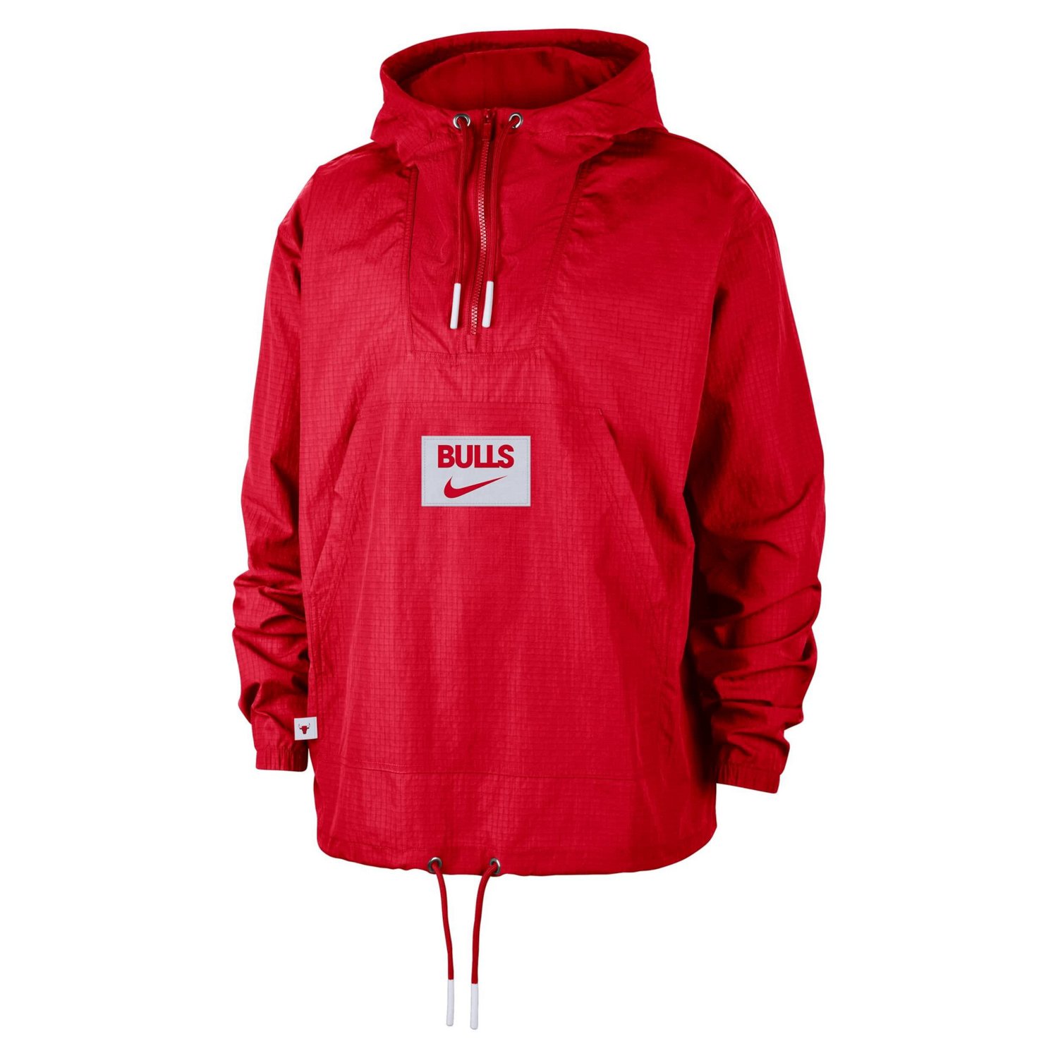 Nike Chicago Bulls Courtside Premium Club Anorak Quarter-Zip Hoodie Jacket - view number 2