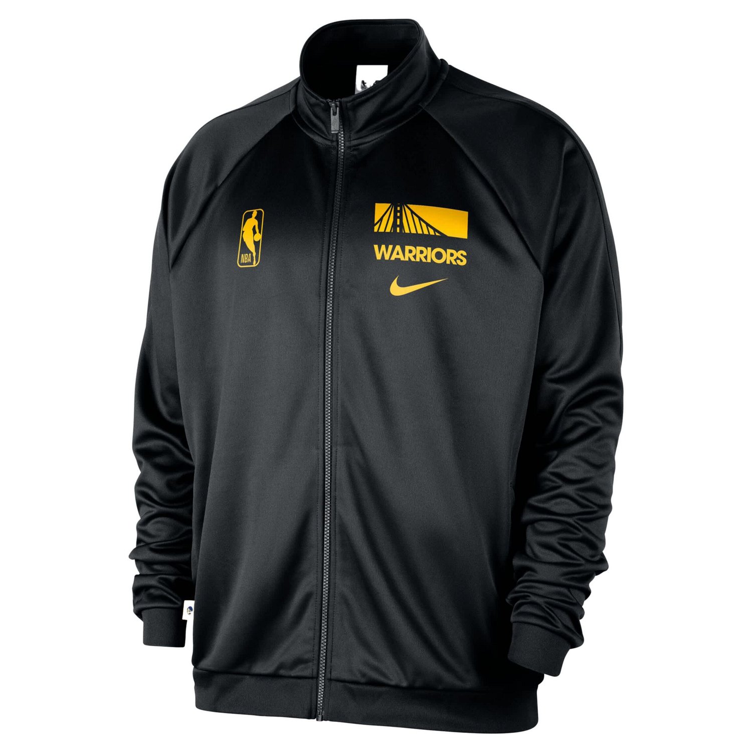 Nike Golden State Warriors Courtside Pique Club Full-Zip Track Jacket - view number 2